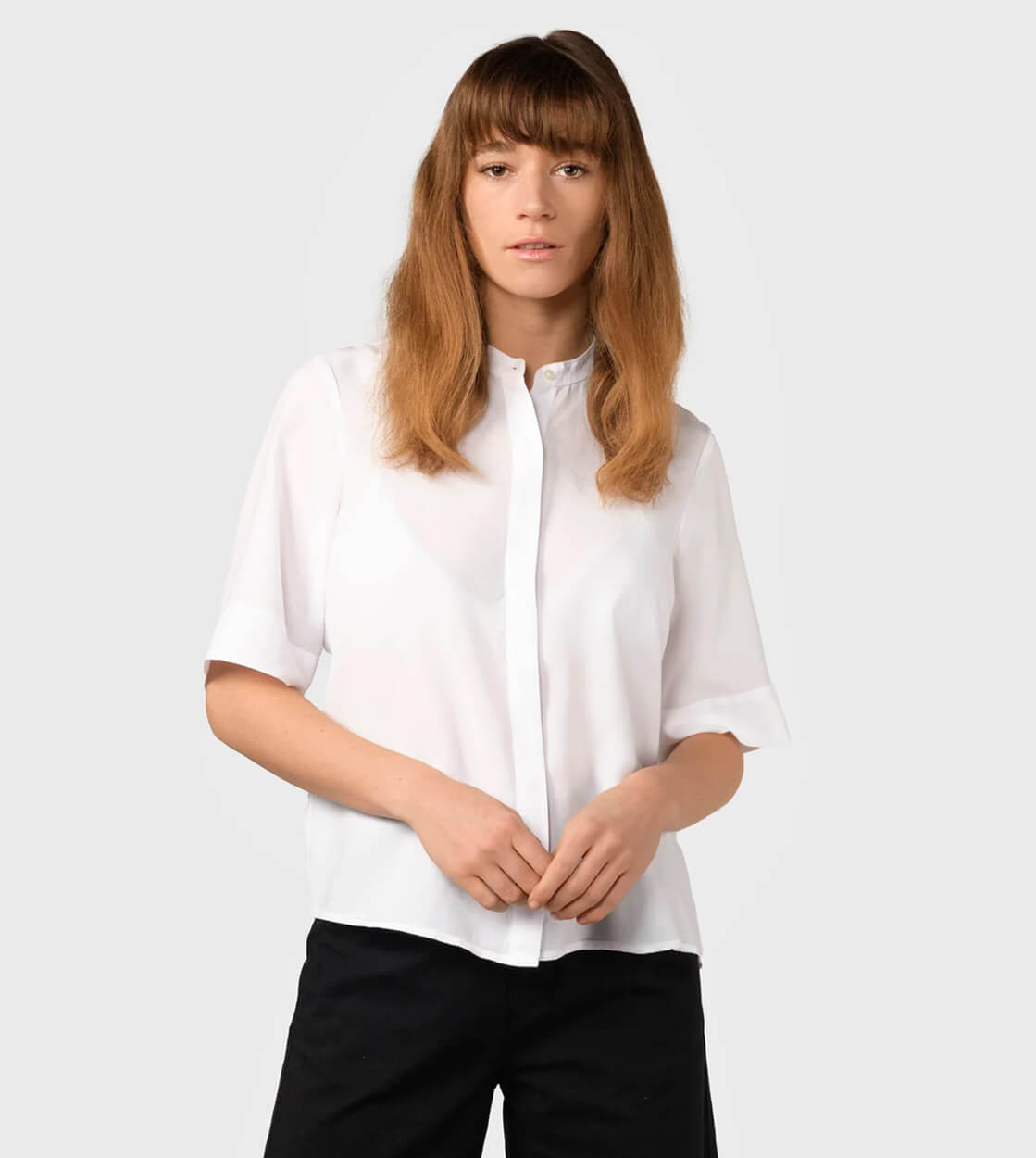 Klitmoller W Shirt Solrun white