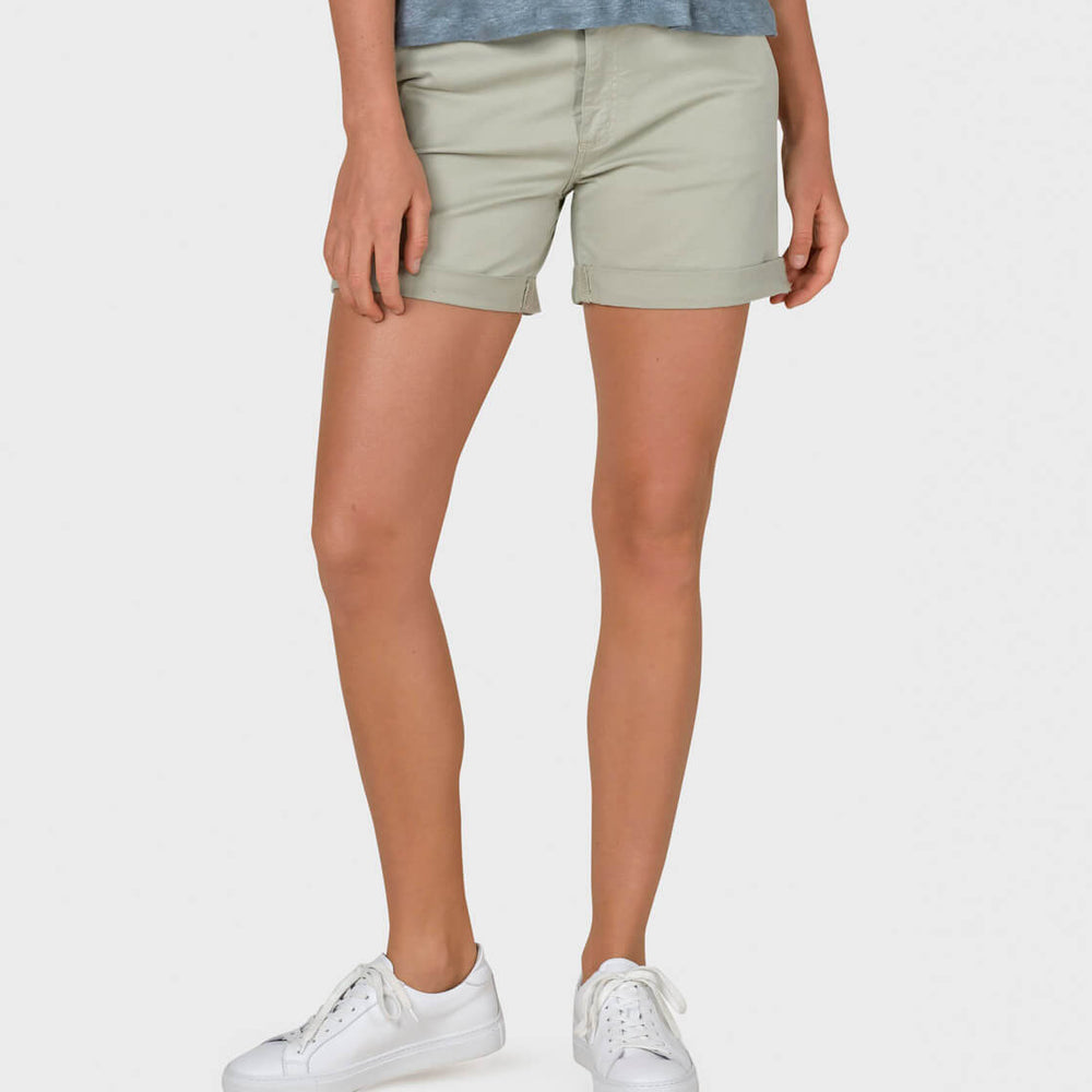 Klitmoller W Shorts Bella green sage
