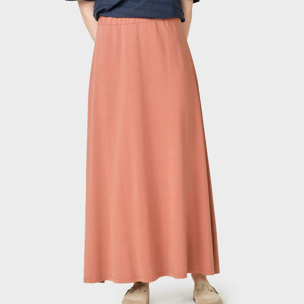 Klitmoller W Skirt Nora red burnt sienna