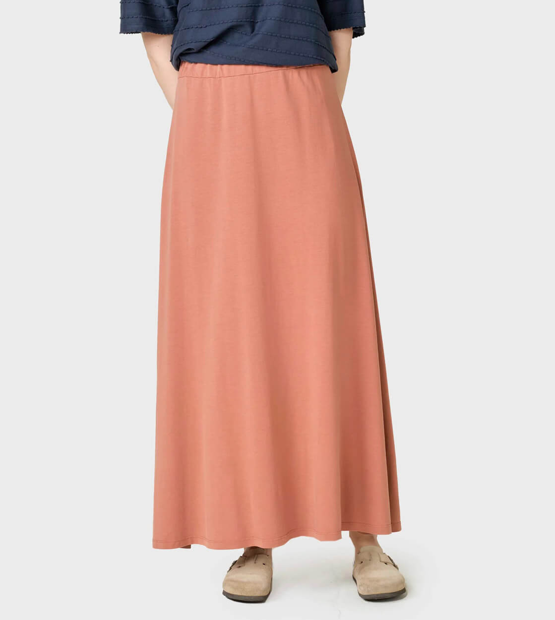Klitmoller W Skirt Nora red burnt sienna