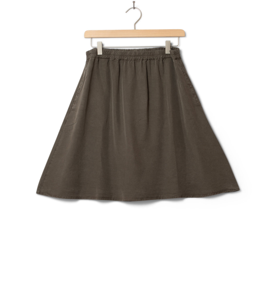 Klitmoller W Skirt Ramona Short brown taupe