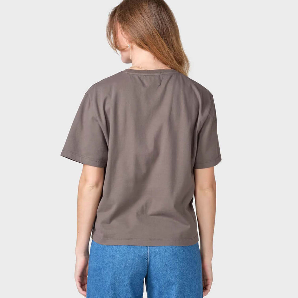 
                      
                        Klitmoller W T-Shirt Boxy brown taupe
                      
                    