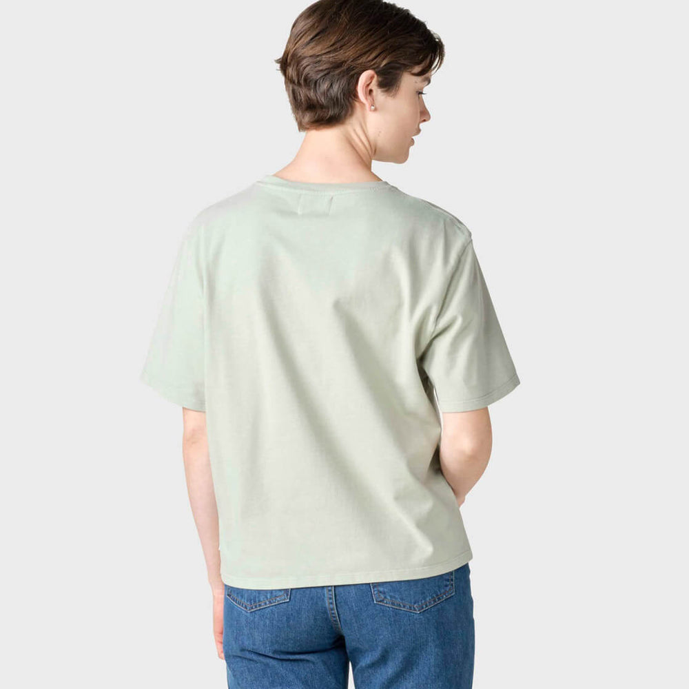 
                      
                        Klitmoller W T-Shirt Boxy green sage
                      
                    