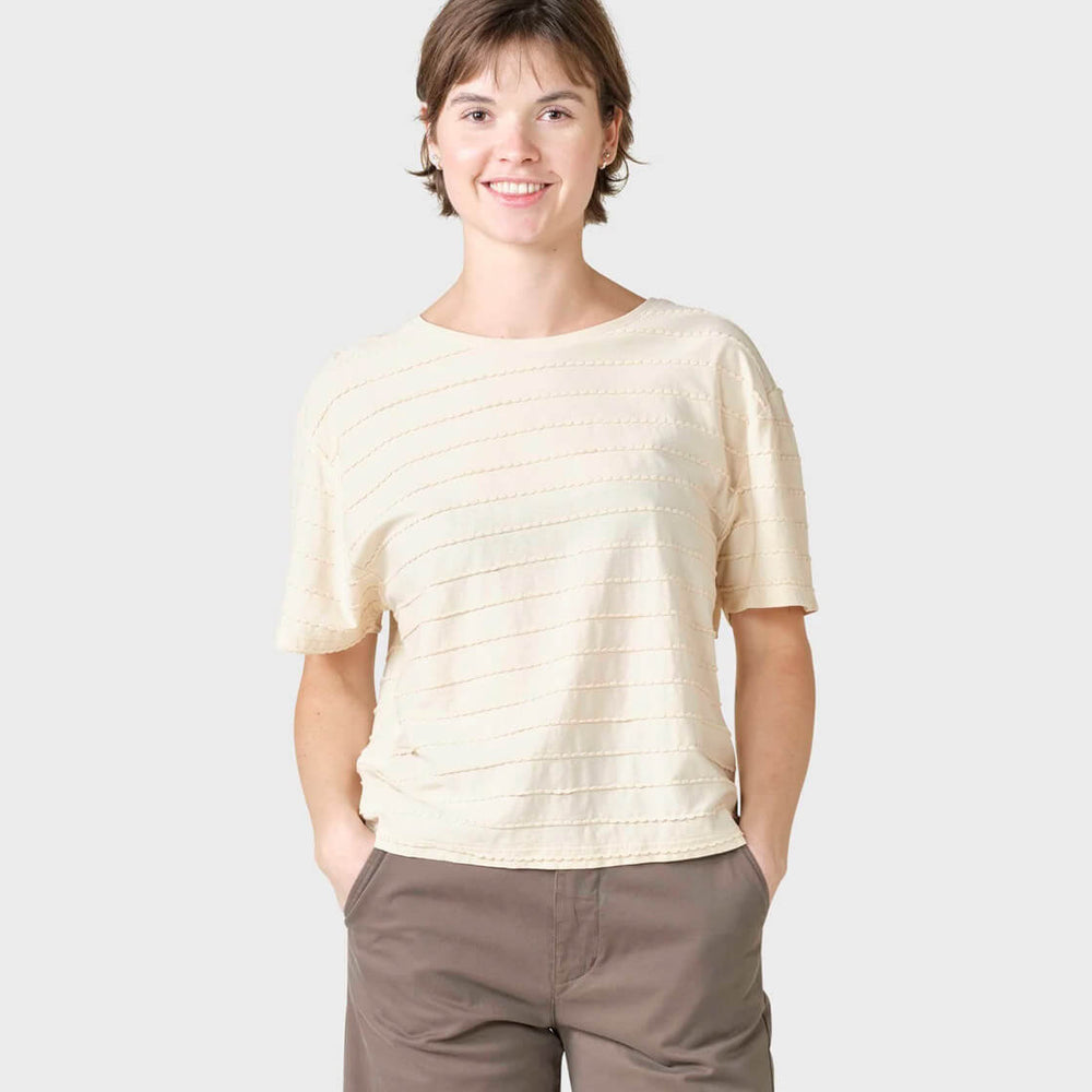 Klitmoller W T-Shirt Harper beige pastel sand
