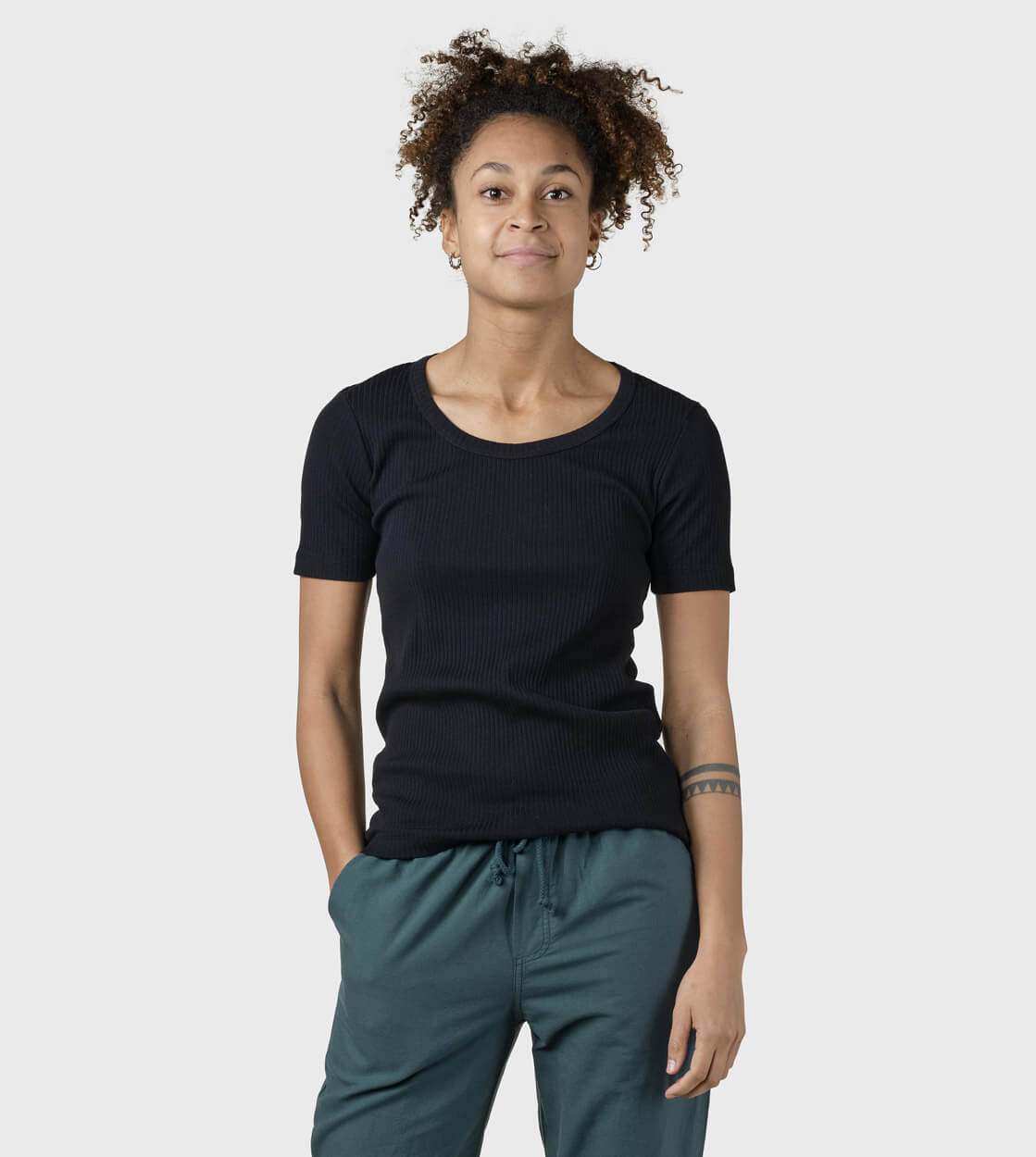 Klitmoller W T-Shirt Rib black