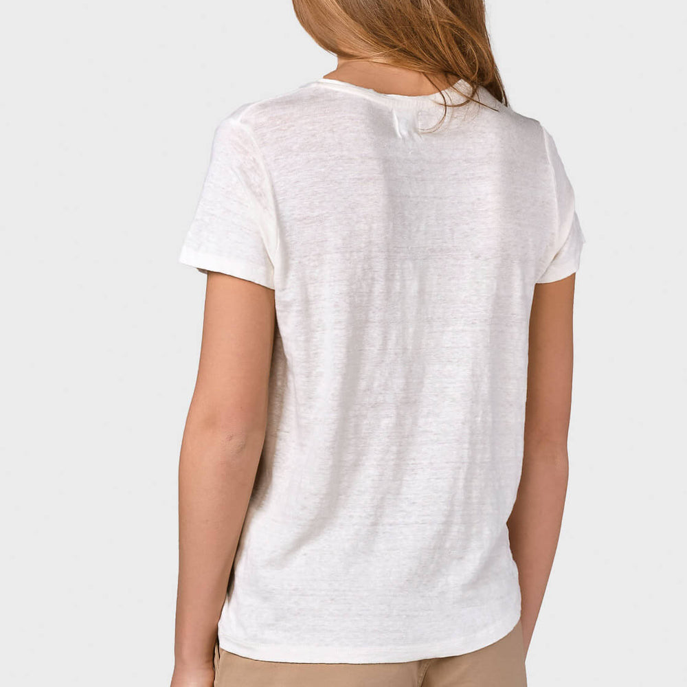 
                      
                        Klitmoller W T-Shirt Rikke linen beige cream
                      
                    