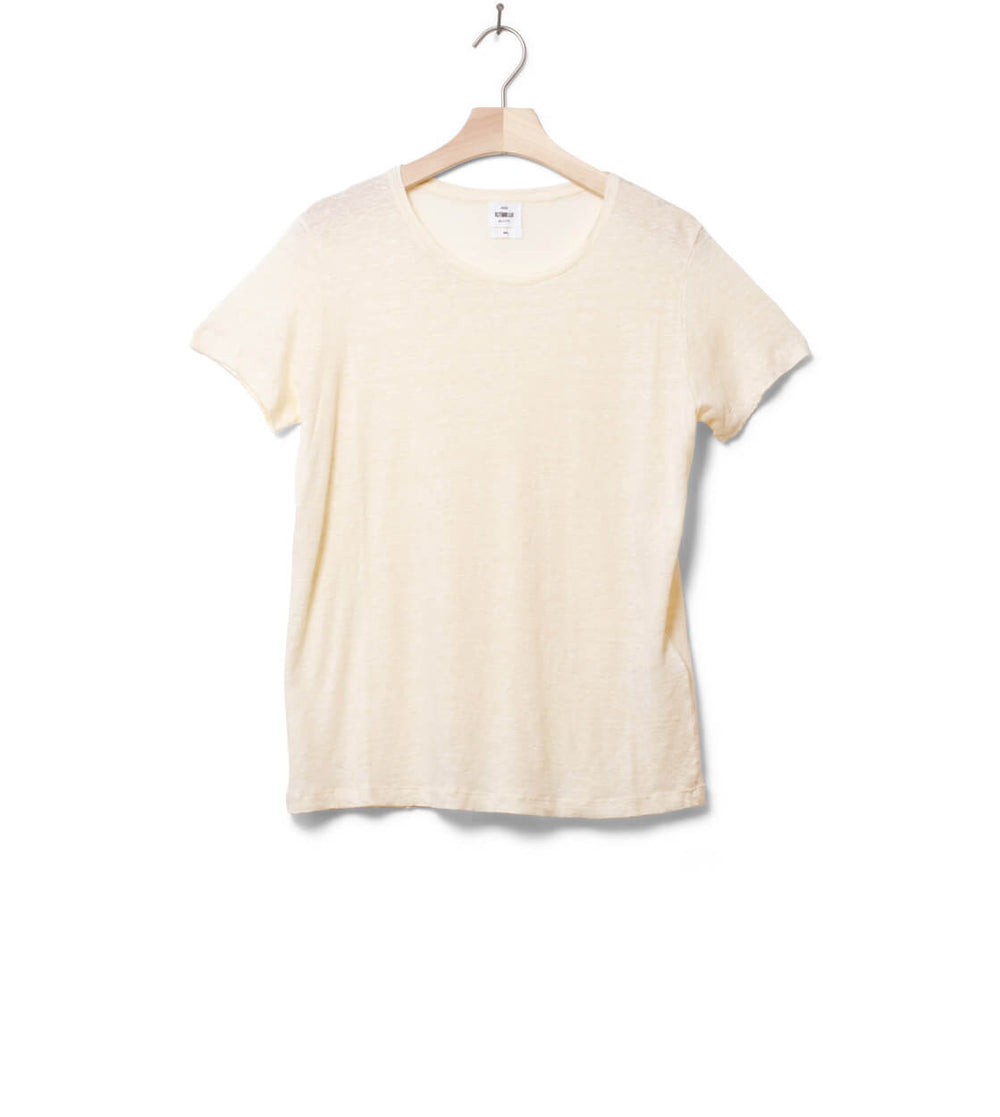 Klitmoller W T-Shirt Rikke linen beige cream