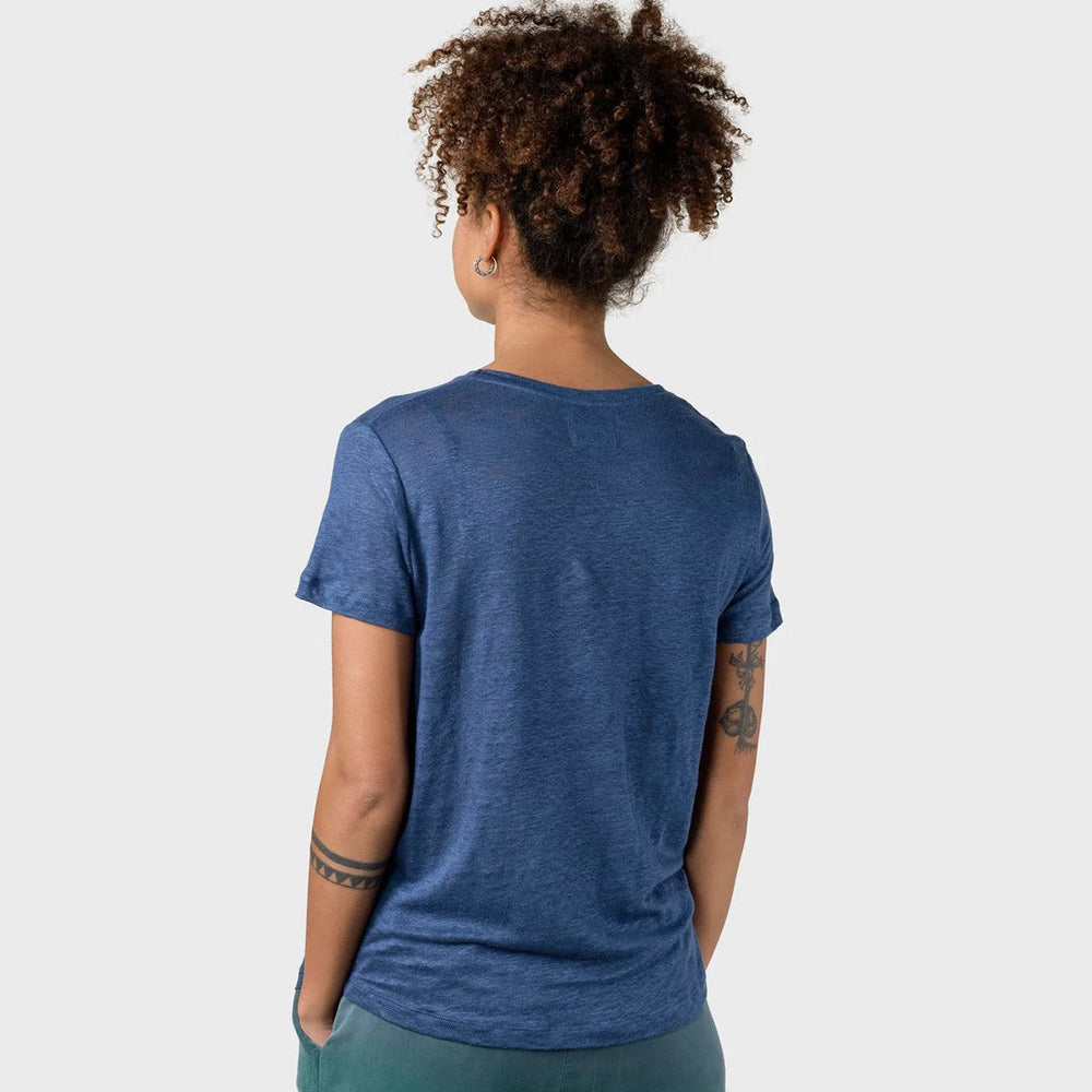 
                      
                        Klitmoller W T-Shirt Rikke linen blue ocean
                      
                    