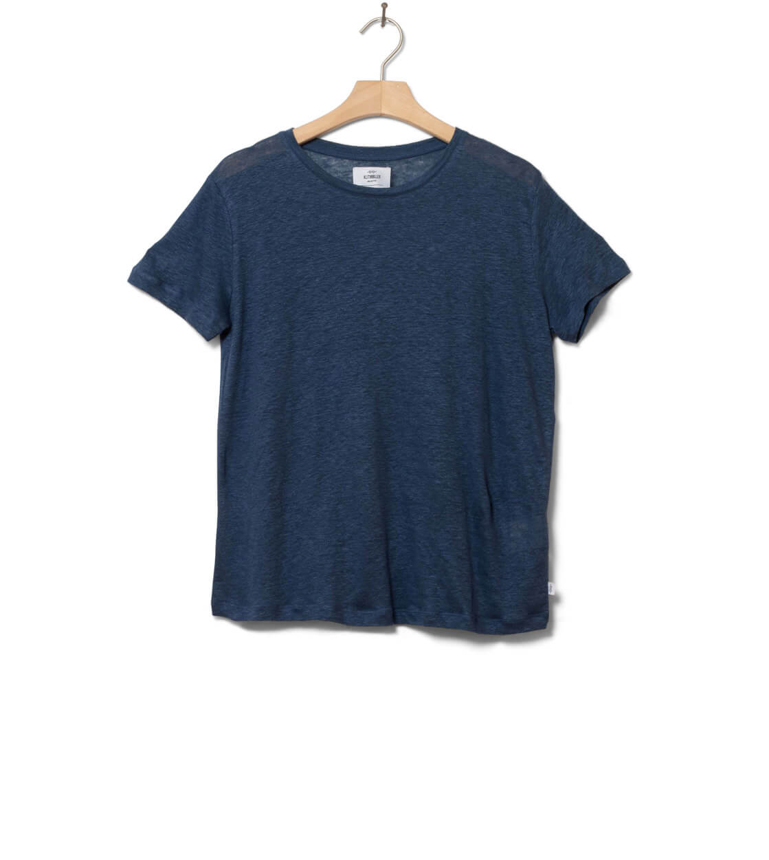 Klitmoller W T-Shirt Rikke linen blue ocean