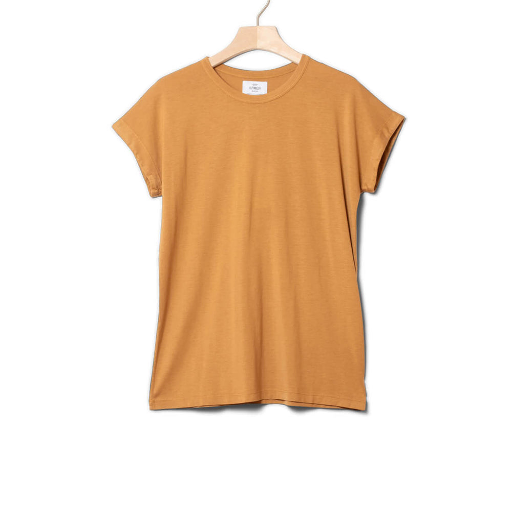 Klitmoller W T-Shirt Sigrid brown camel