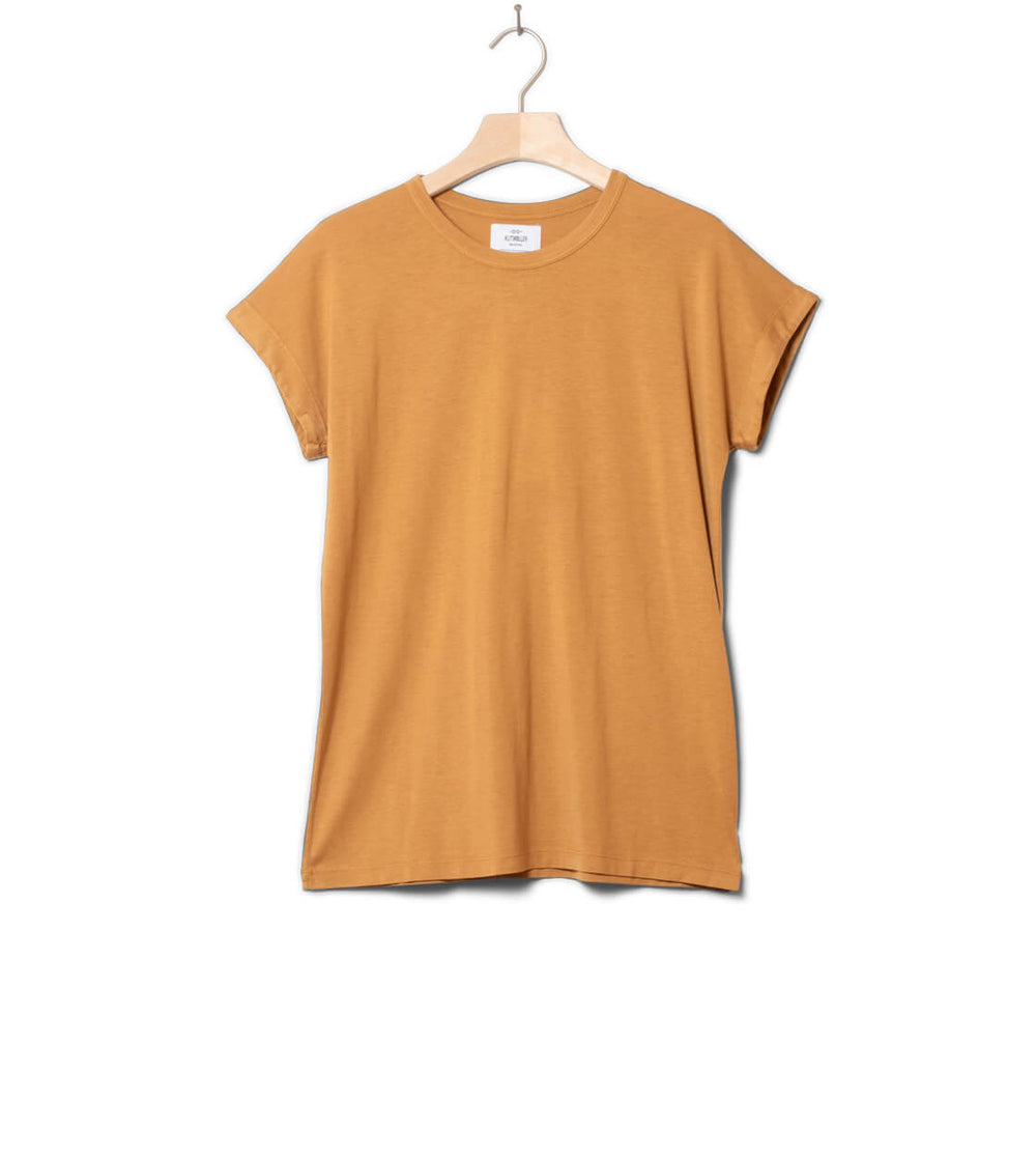 Klitmoller W T-Shirt Sigrid brown camel