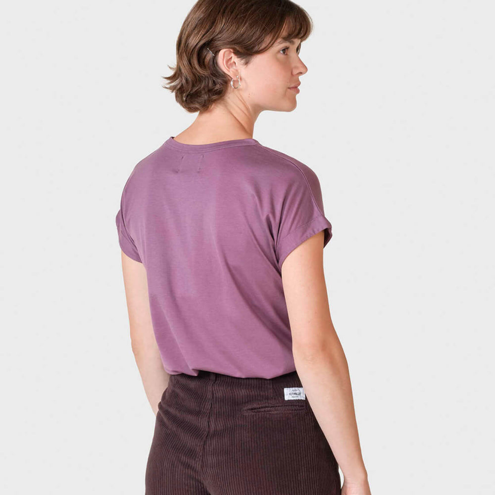 
                      
                        Klitmoller W T-Shirt Sigrid purple dark berry
                      
                    