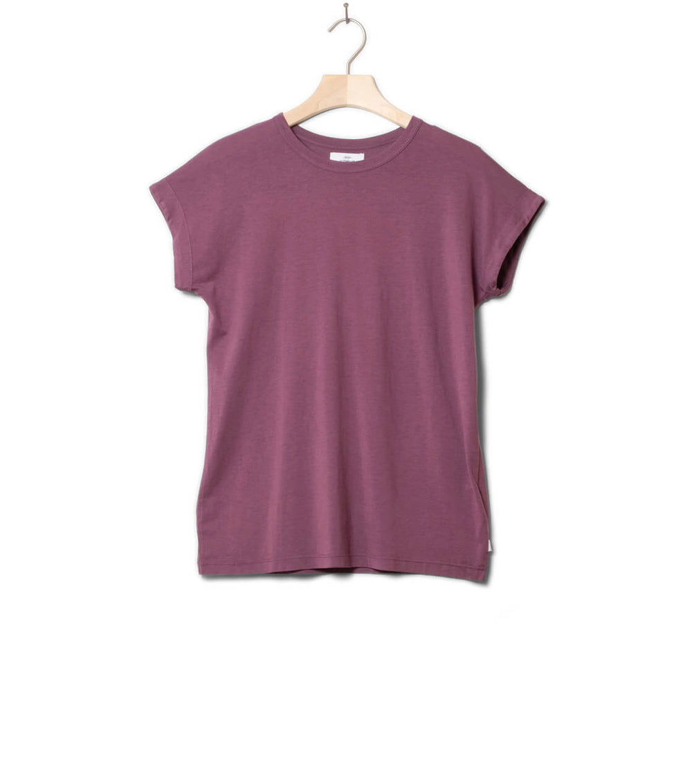 Klitmoller W T-Shirt Sigrid purple dark berry