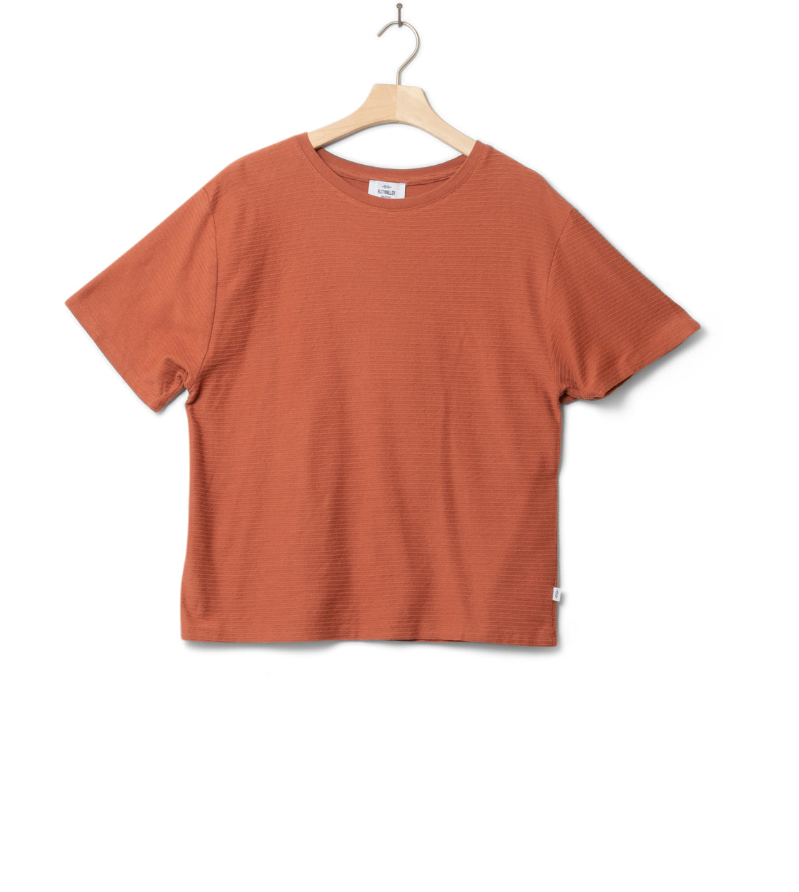 Klitmoller W T-Shirt Susan OCS red burnt sienna