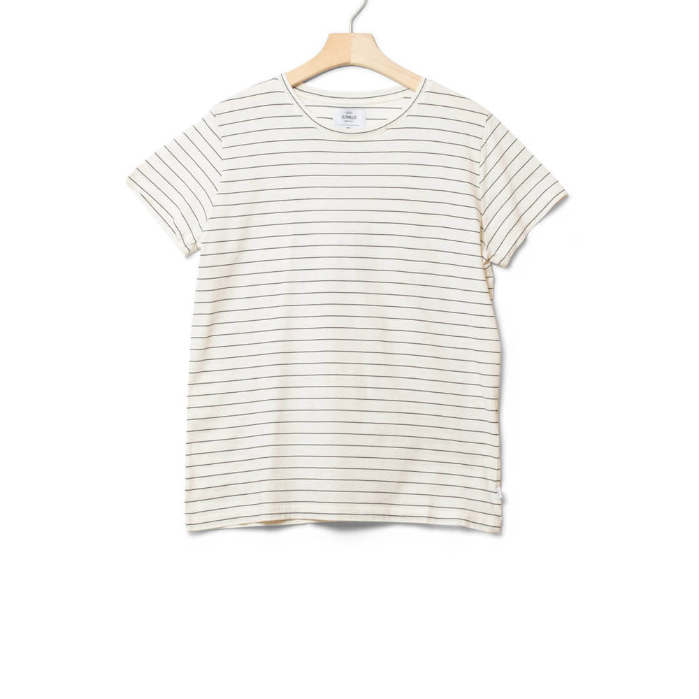 Klitmoller W T-Shirt Trine beige cream/navy