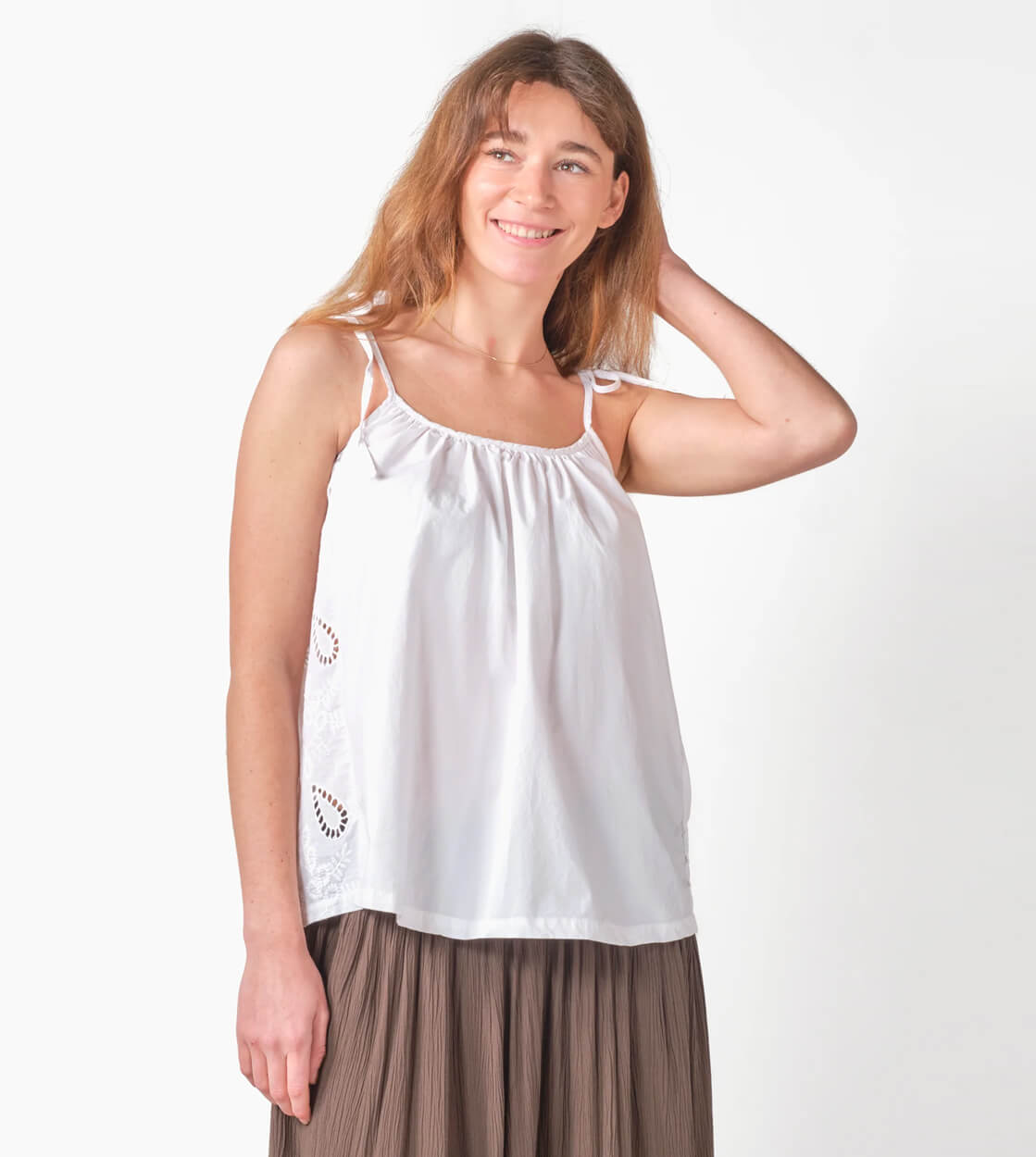Klitmoller W Top Jonna white
