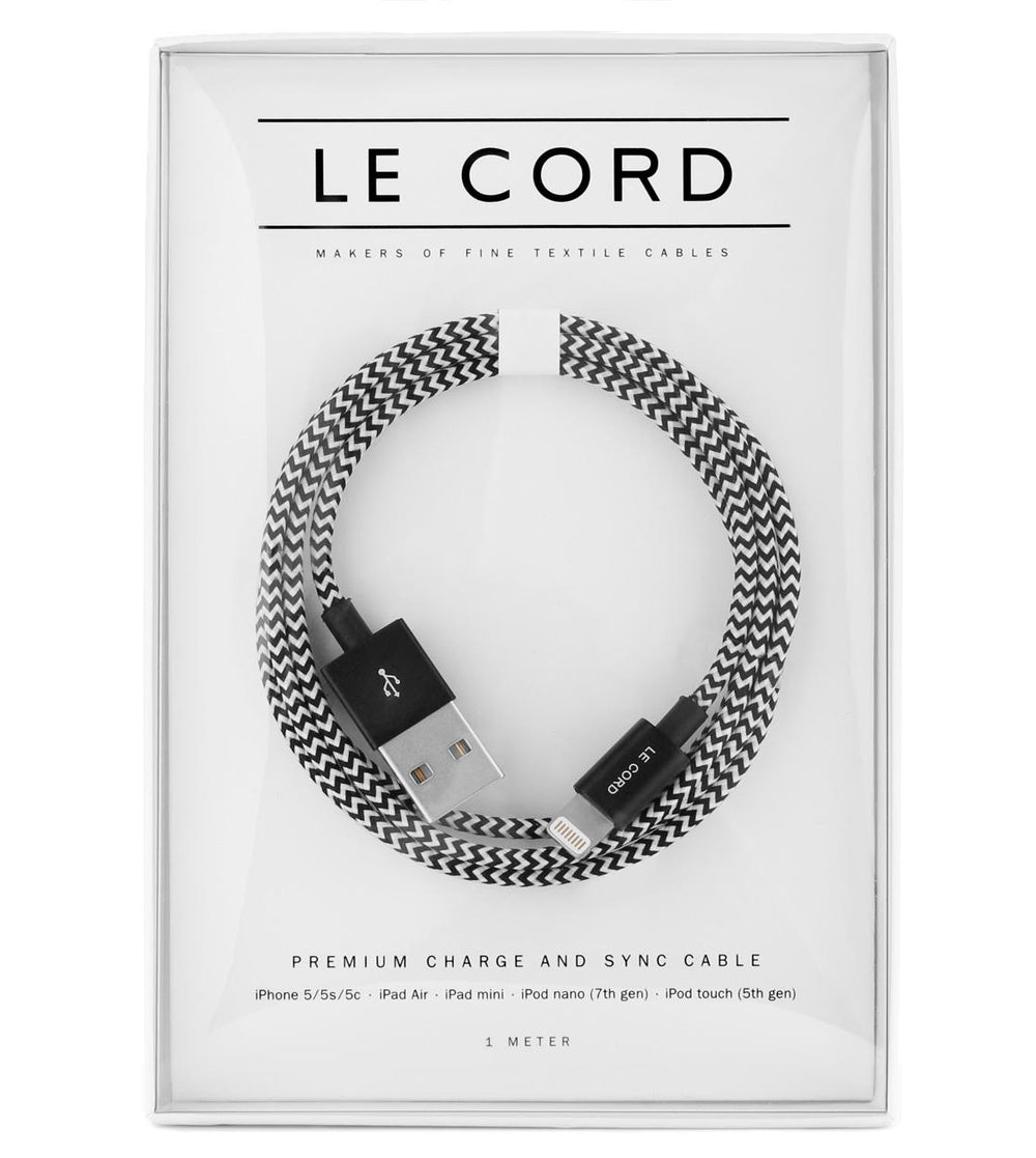 Le Cord Charge and Sync Cable black eero