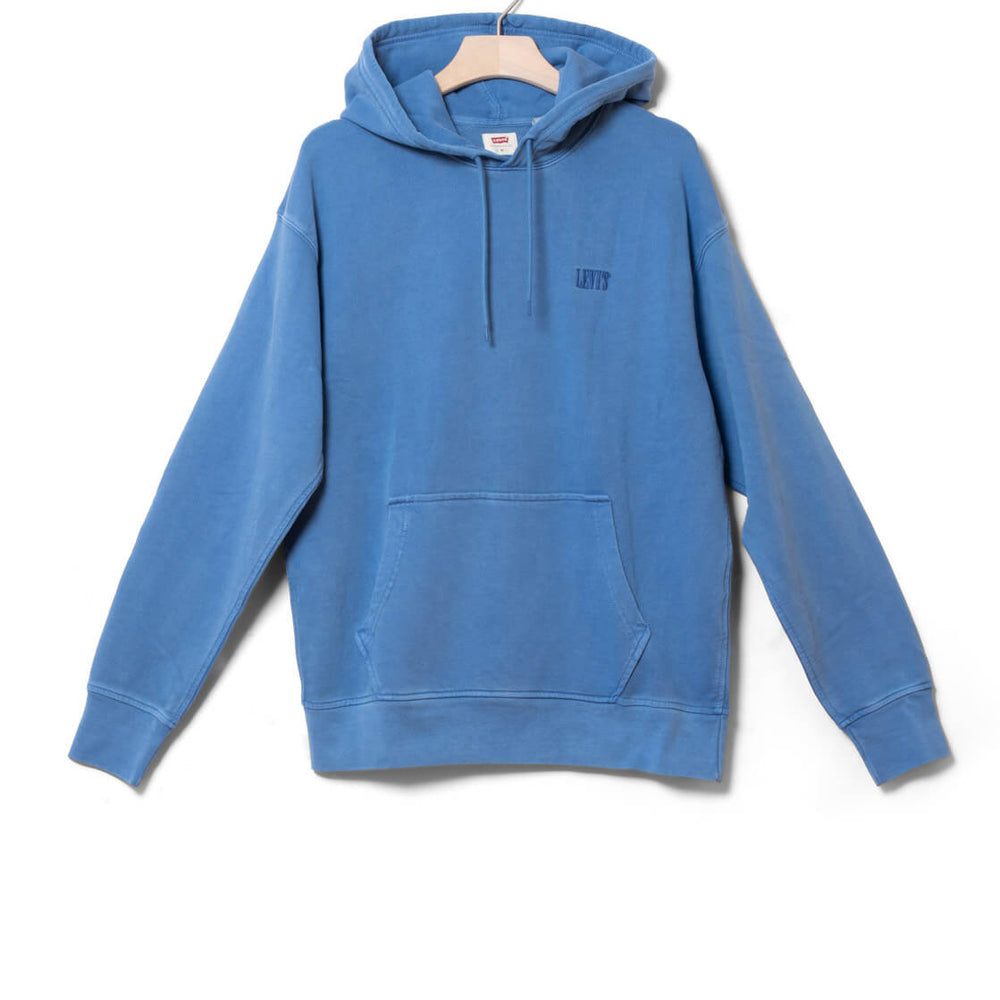 Levis Hooded Sweater Authentic blue riverside