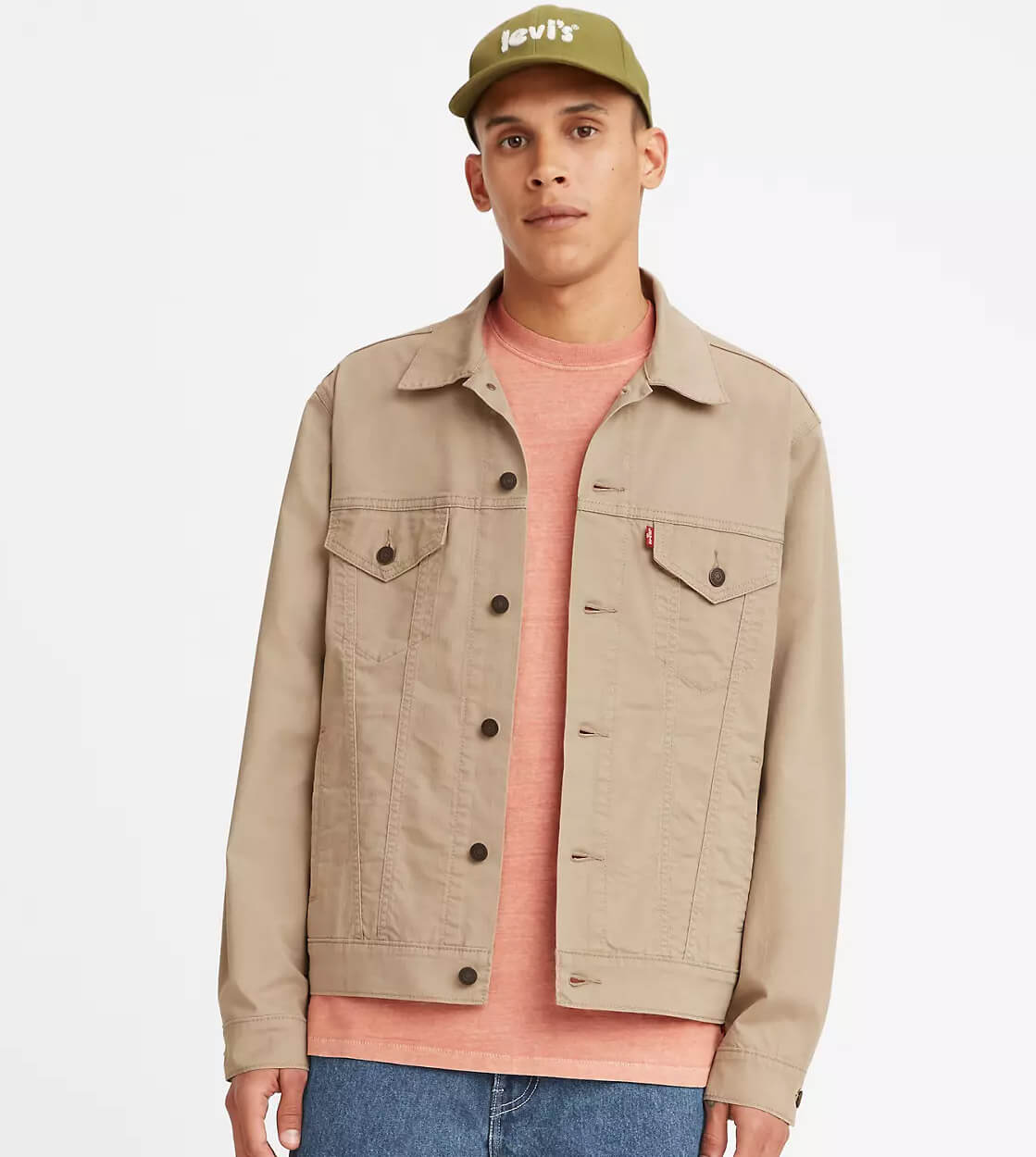 Levis Jacket Vintage Fit Trucker beige haystack