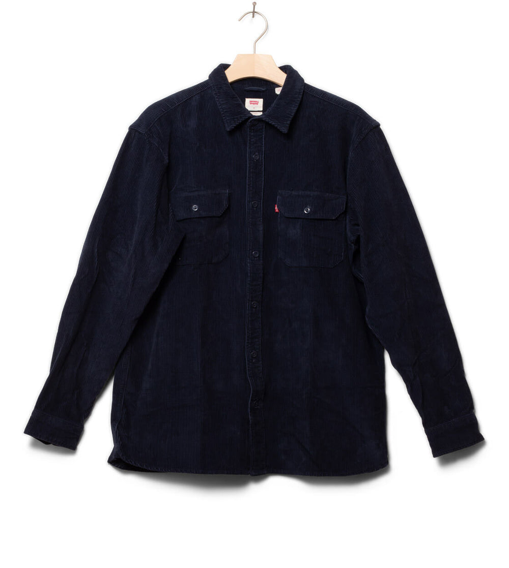 Levis Shirt Jackson Worker blue navy blazer