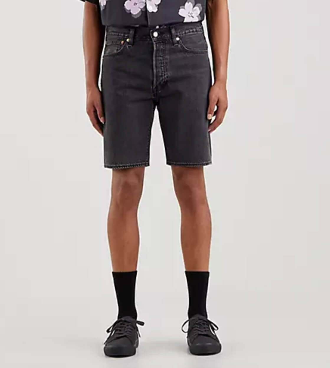 Levis Shorts 501 Hemmed grey moonship journey