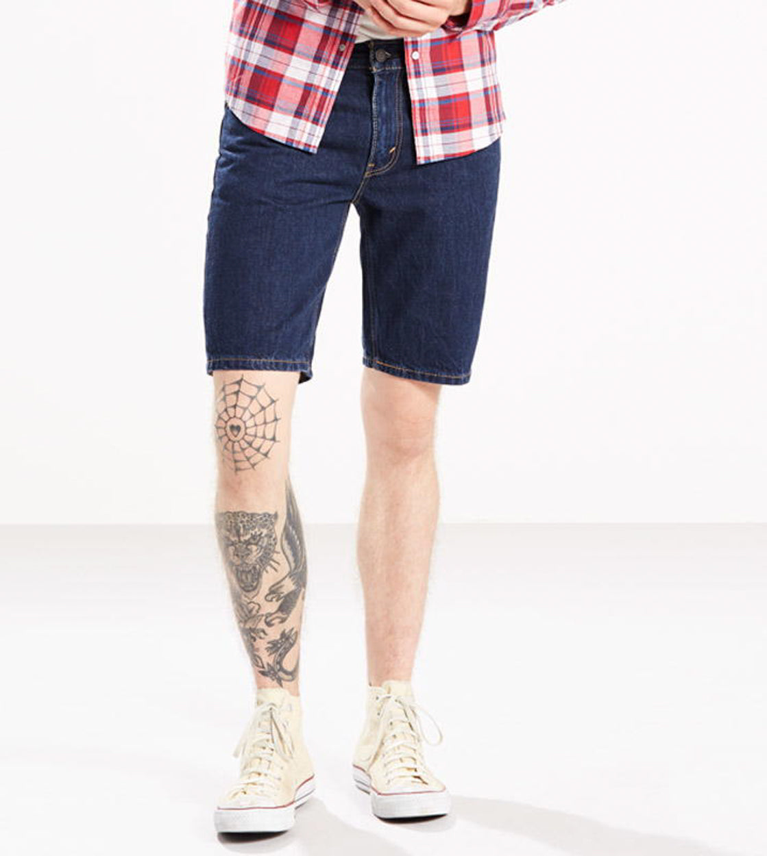 Levis Shorts 511 Slim Hemmed blue the the