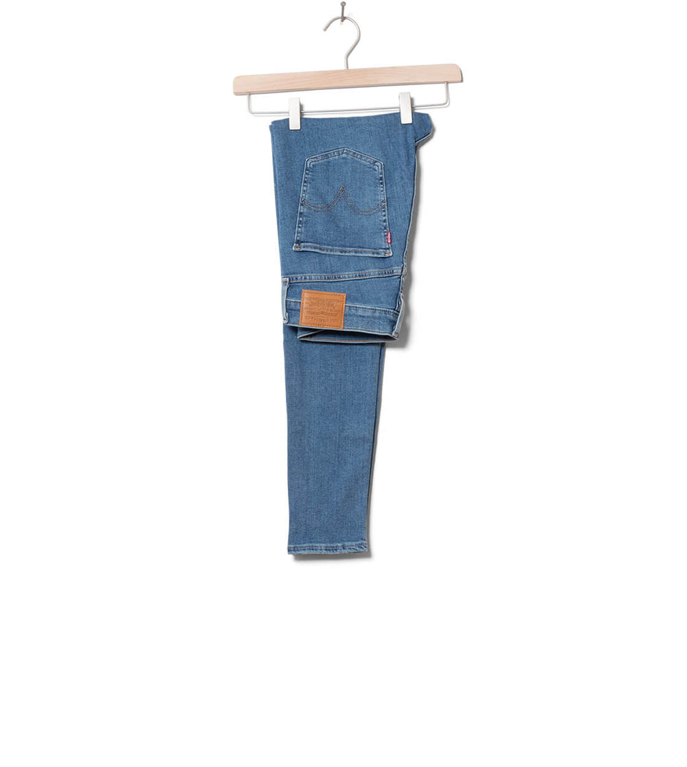 Levis W Jeans Mile High Super Skinny blue better safe than sorry