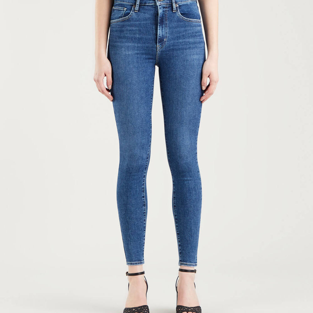 Levis W Jeans Mile High Super Skinny blue venice for real