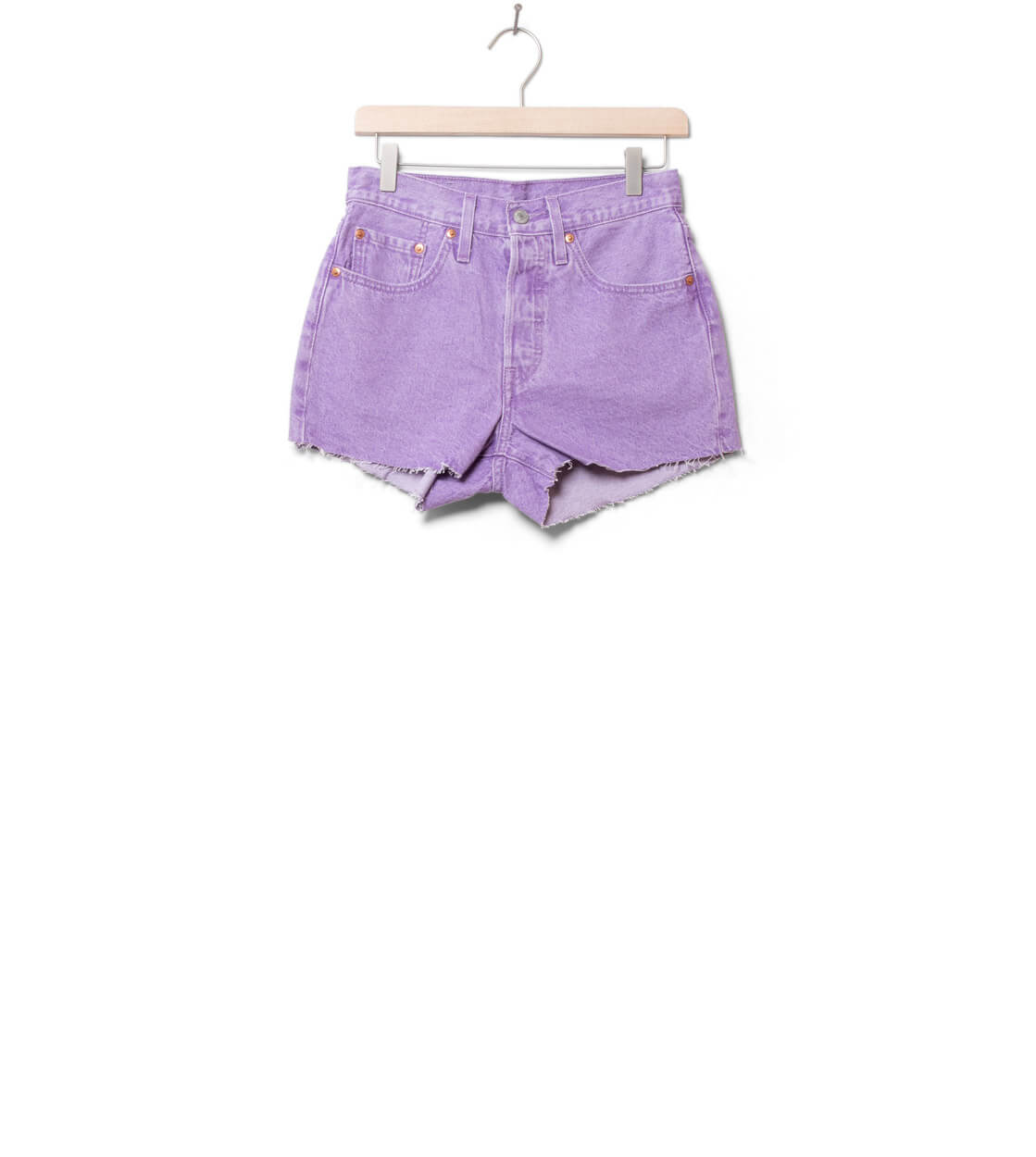 Levis W Shorts 501 purple yd botanical srt lavender