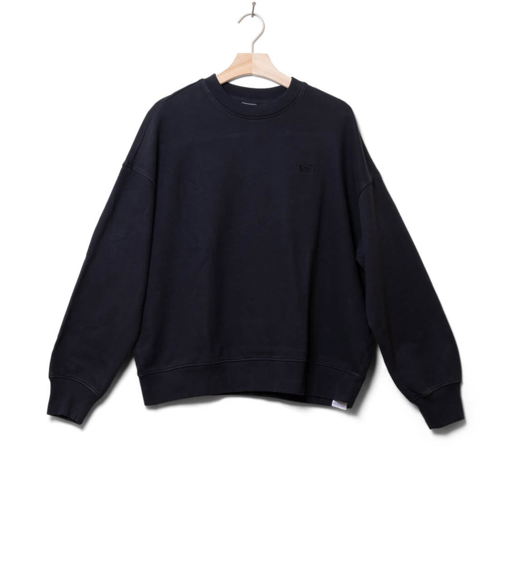 Levis W Sweater WFH black garment dye