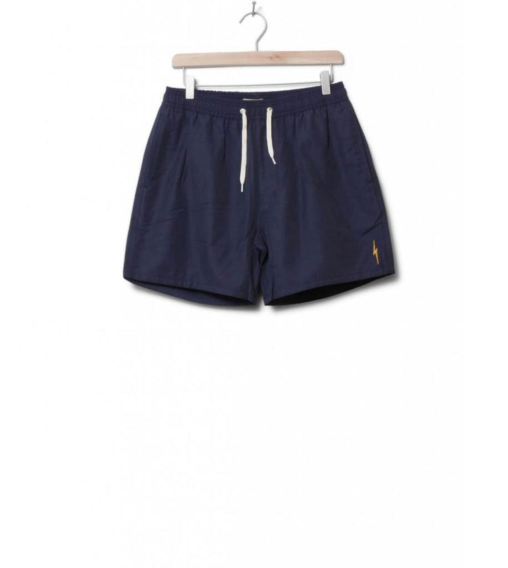 Lightning Bolt Shorts Plain Turtle blue mood indigo