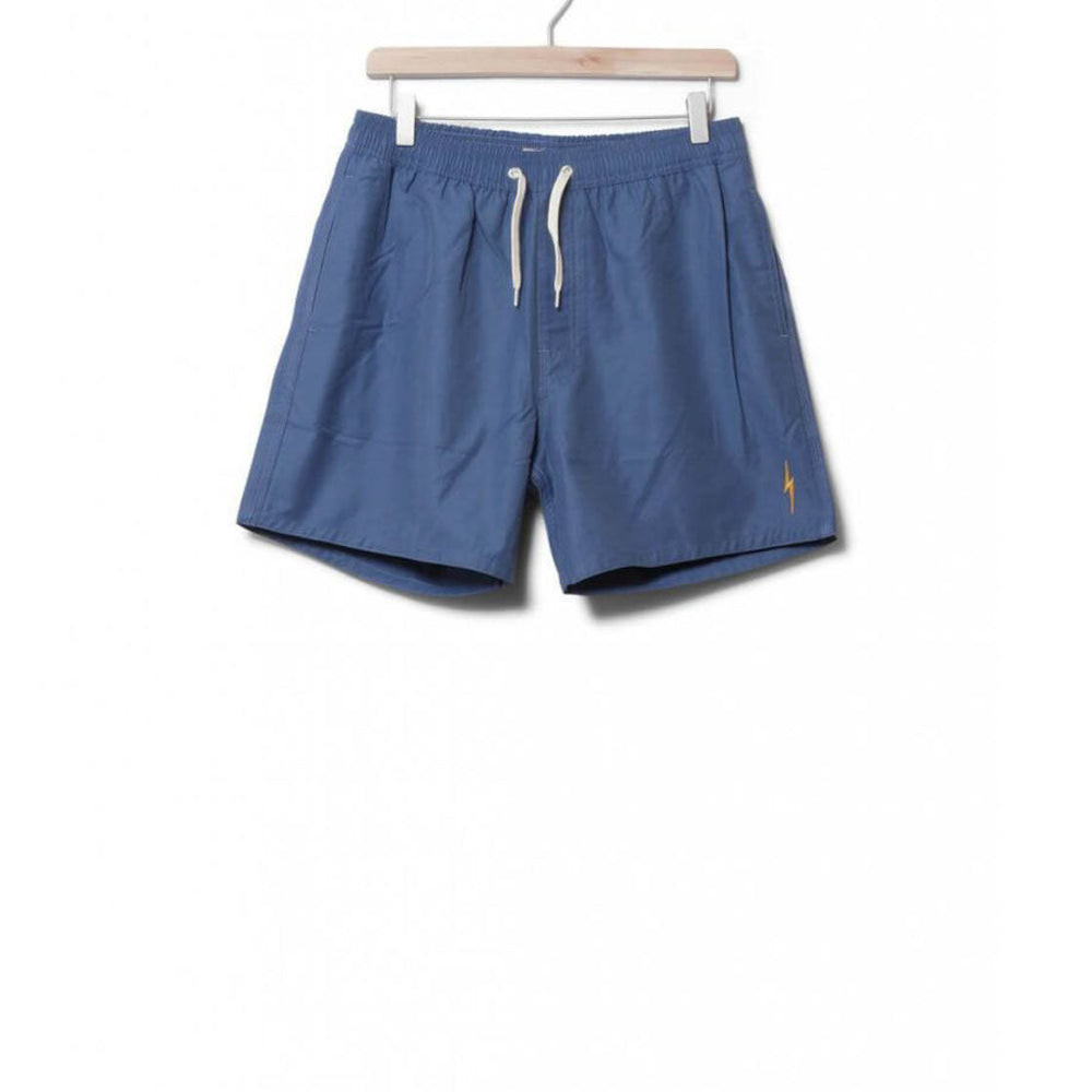 Lightning Bolt Shorts Plain Turtle blue stone