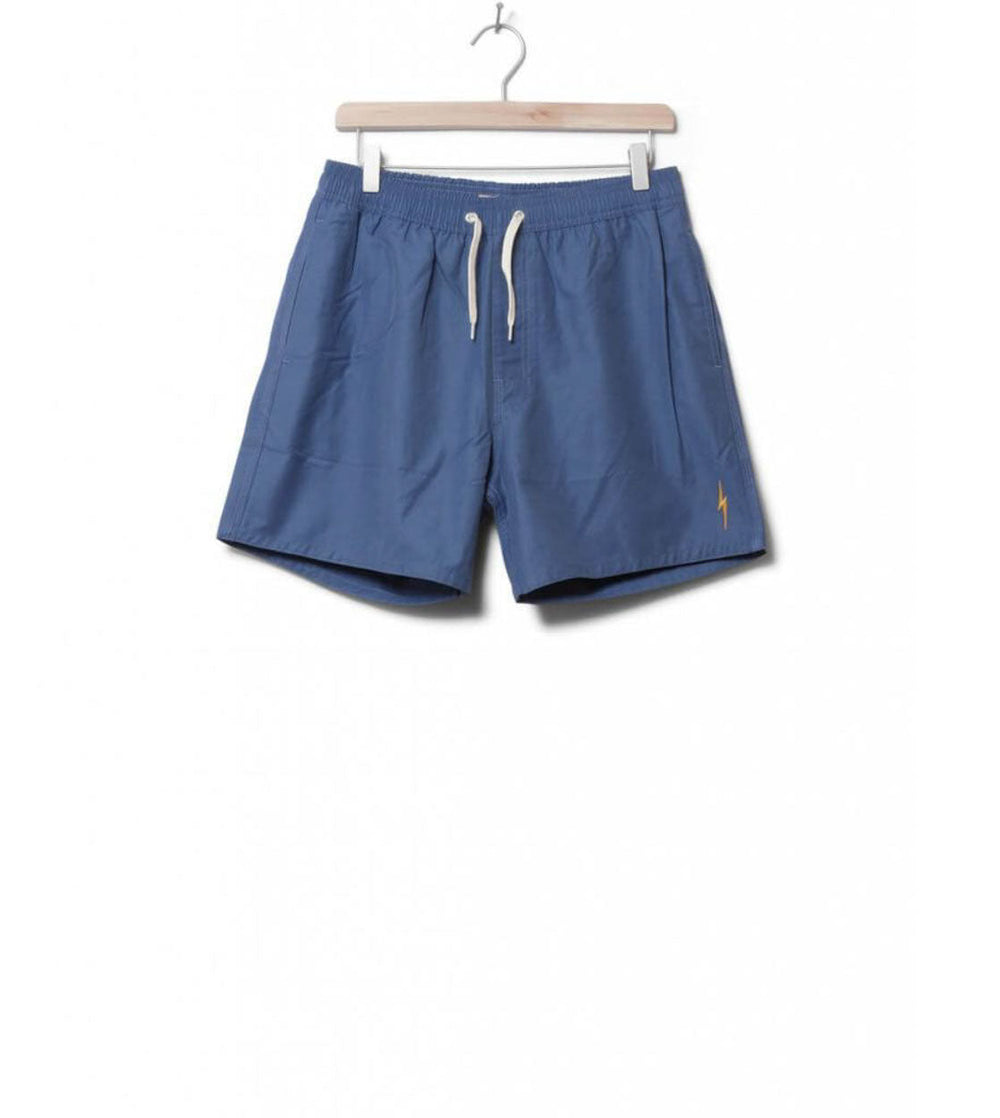 Lightning Bolt Shorts Plain Turtle blue stone