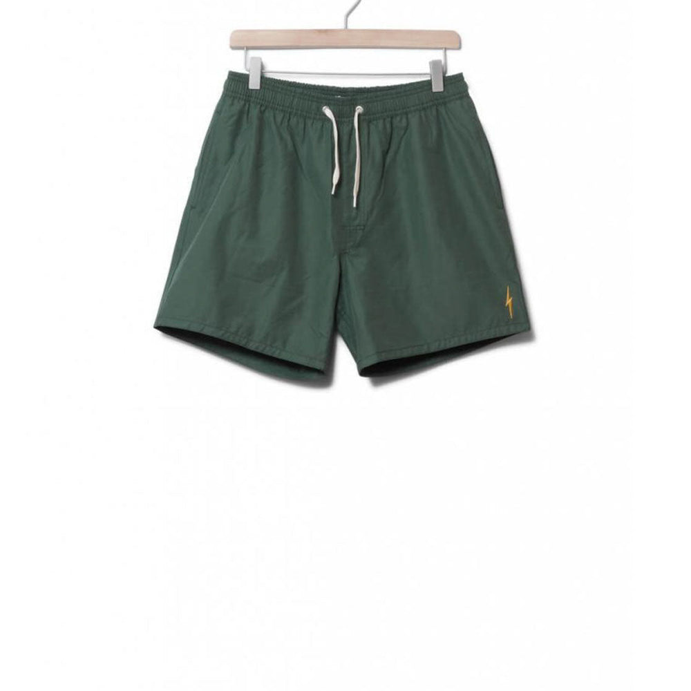 Lightning Bolt Shorts Plain Turtle green kombu