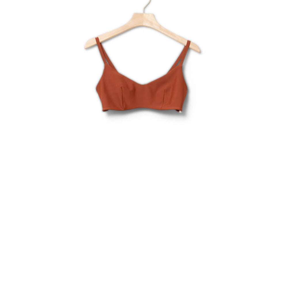 Neumühle W Bikini Top Biasca brown wood