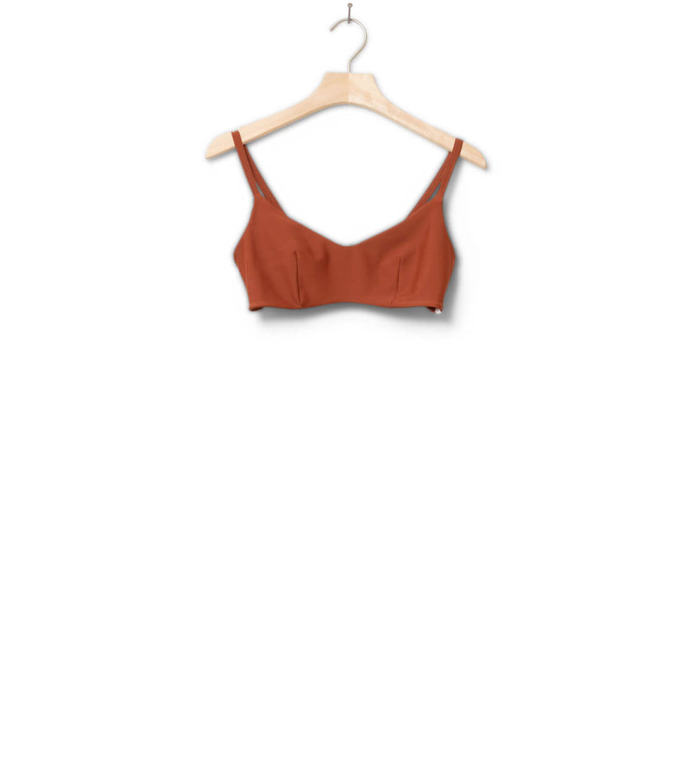 Neumühle W Bikini Top Biasca brown wood