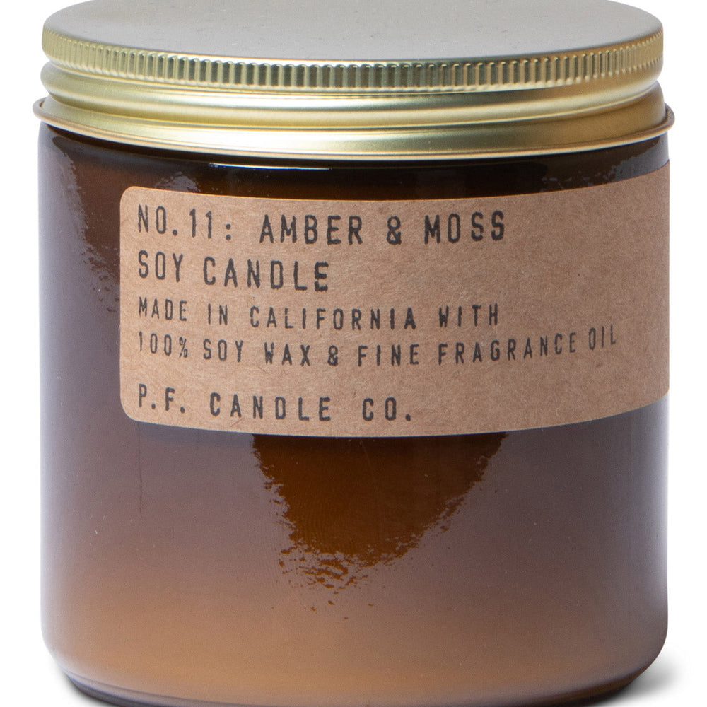 P.F. Candle Co. Amber and Moss 12.5 oz