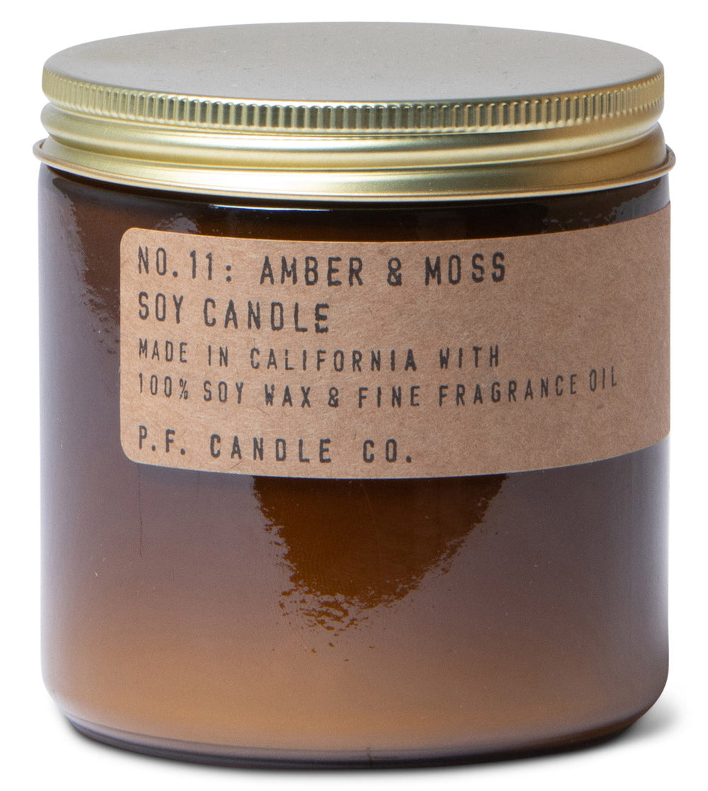 P.F. Candle Co. Amber and Moss 12.5 oz