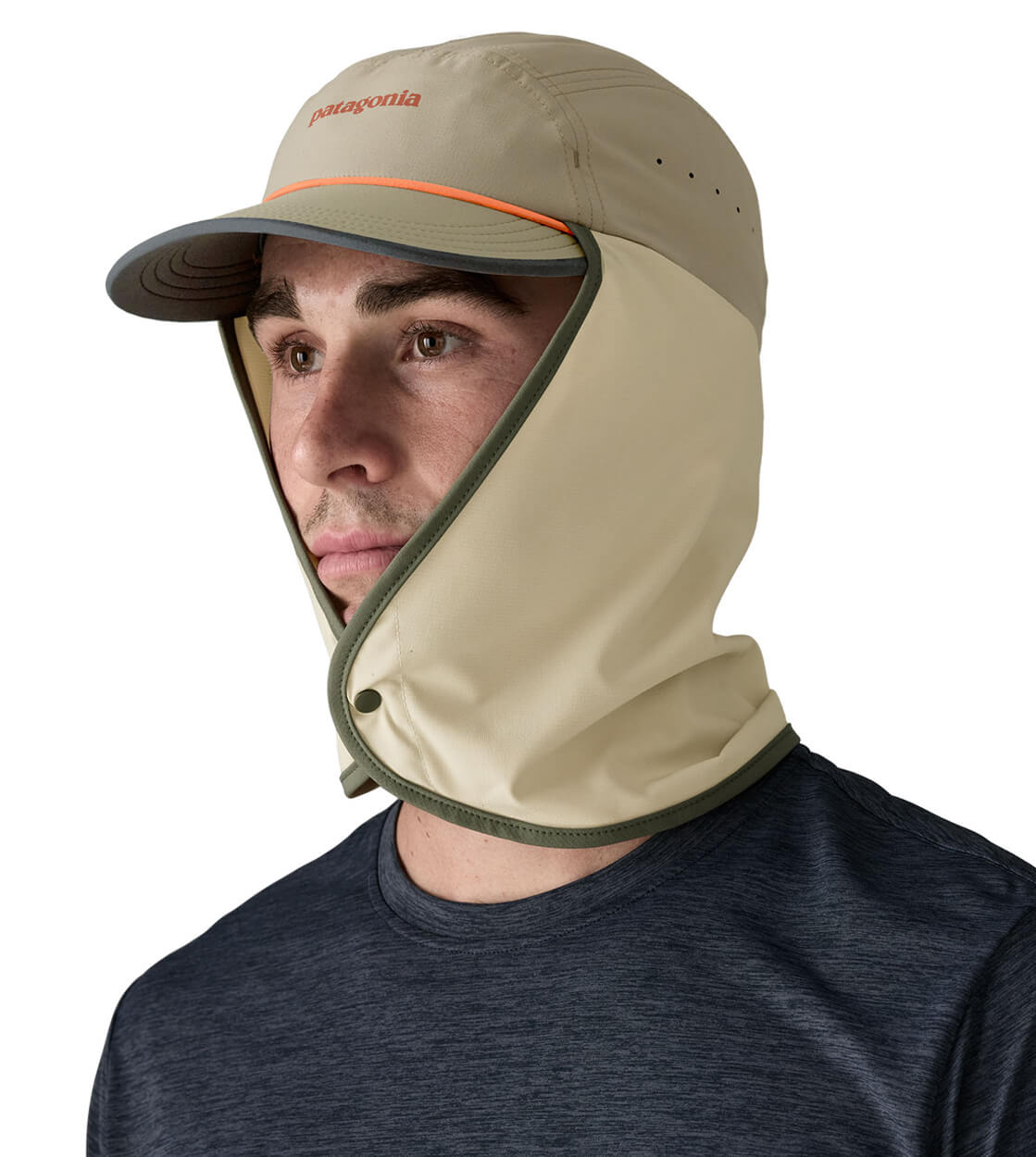 Patagonia 5 Panel Caped Merganzer green river rock
