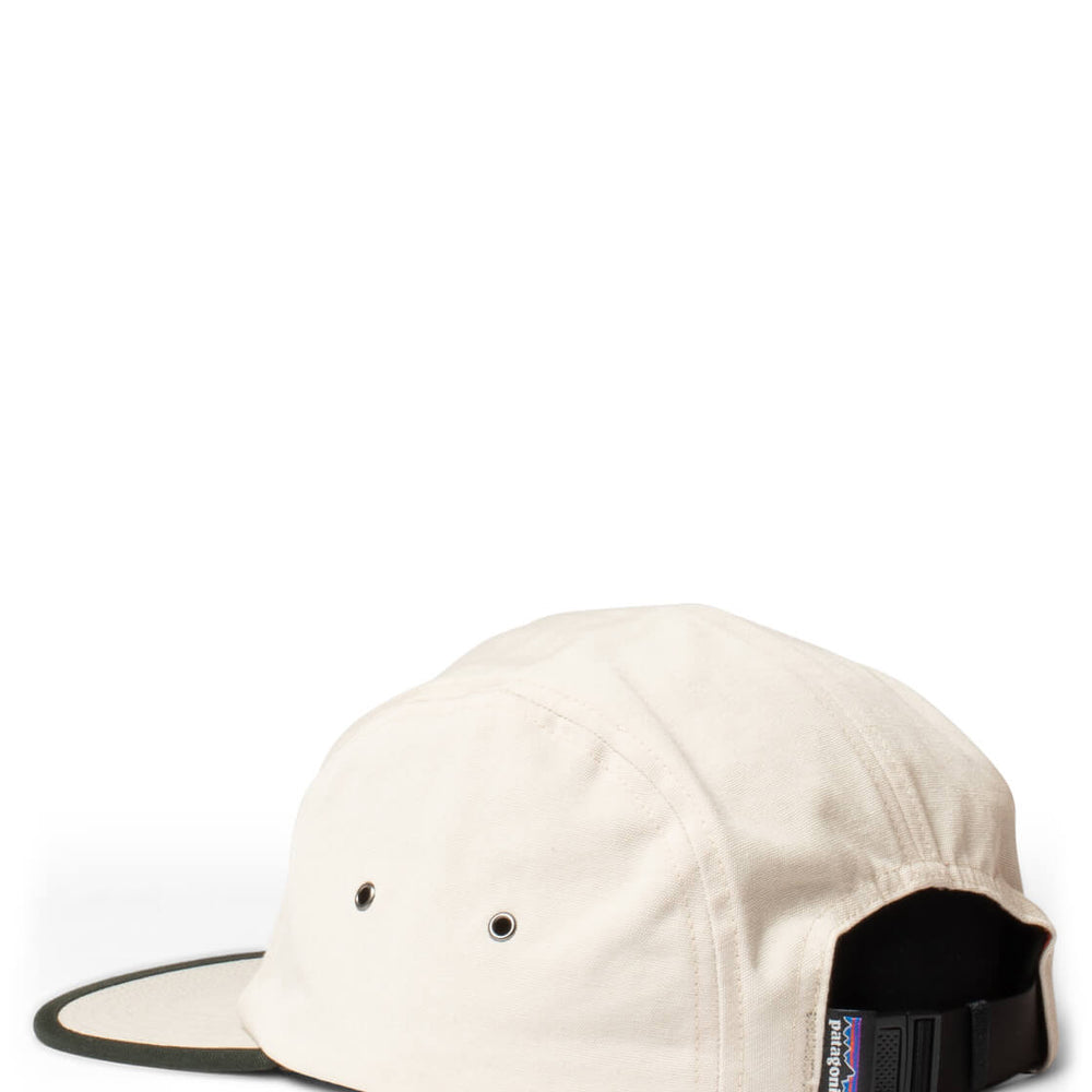 Patagonia 5 Panel Maclure Graphic Oval Logo grey pumice