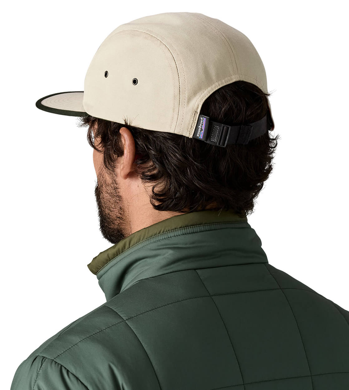 Patagonia 5 Panel Maclure Graphic Oval Logo grey pumice