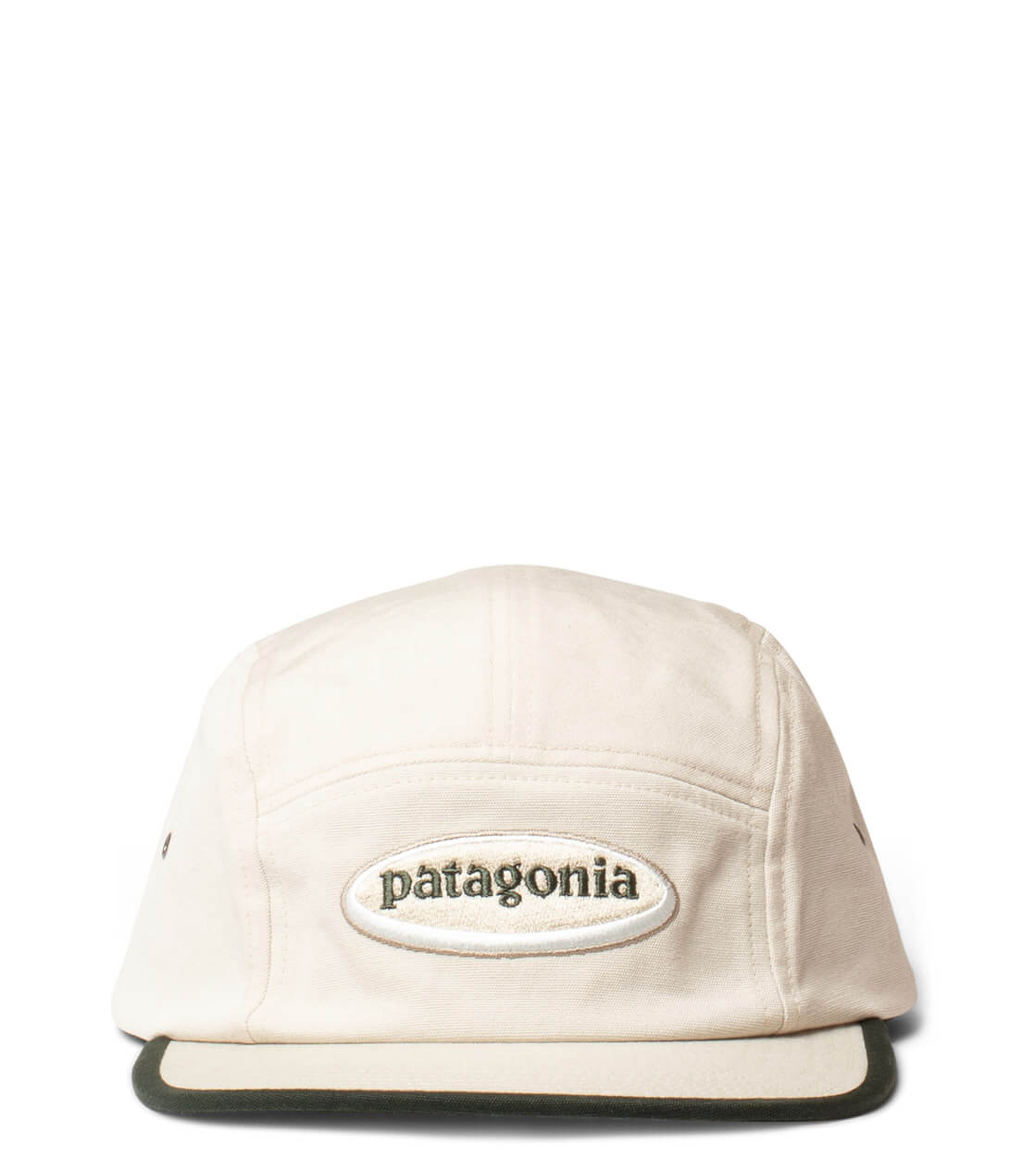 Patagonia 5 Panel Maclure Graphic Oval Logo grey pumice