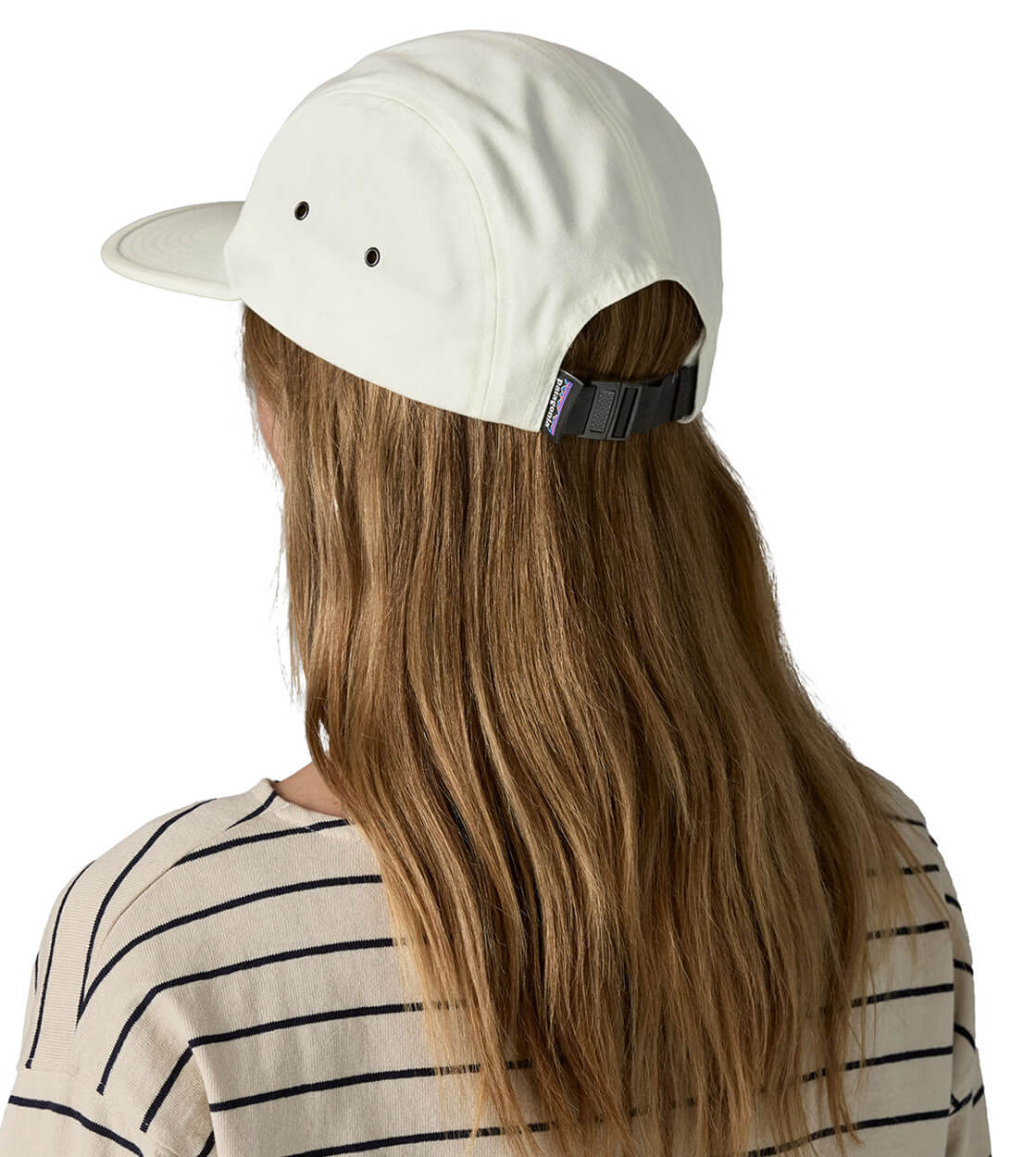 Patagonia 5 Panel Maclure Graphic Peace Seeds white birch
