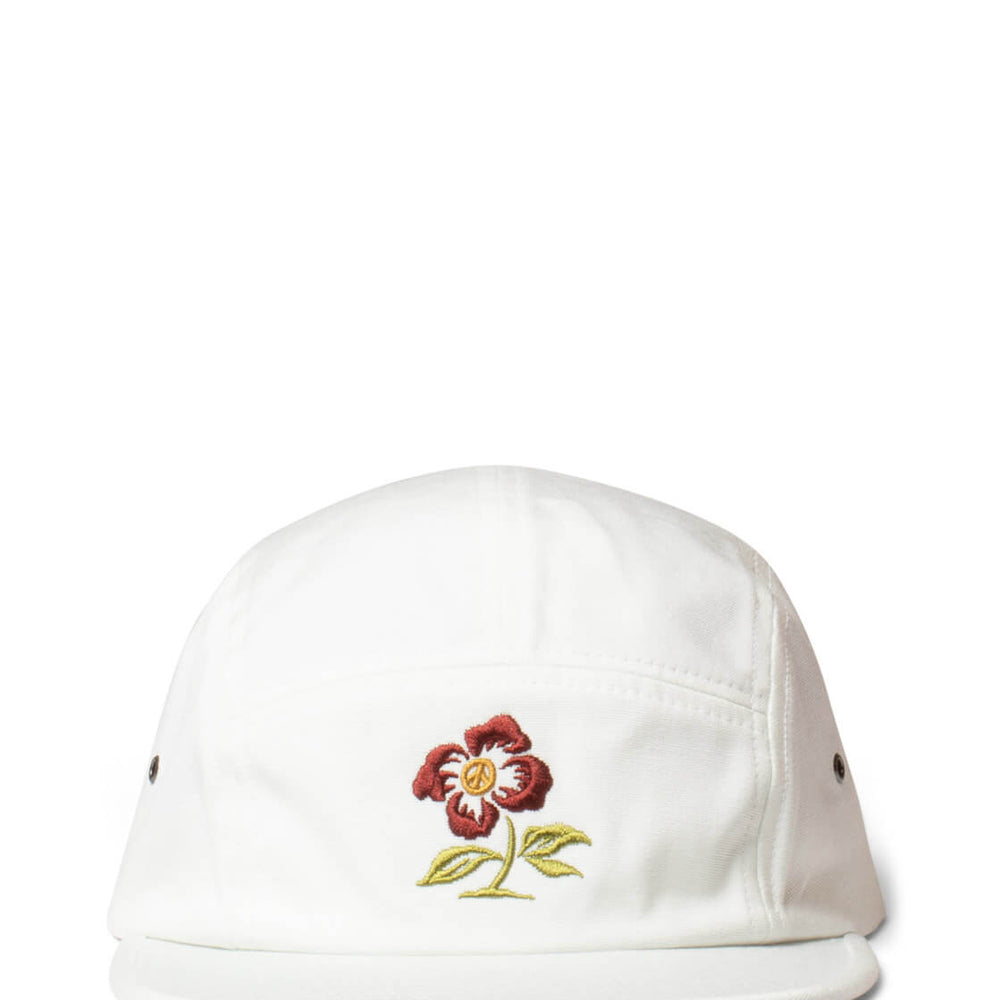 Patagonia 5 Panel Maclure Graphic Peace Seeds white birch