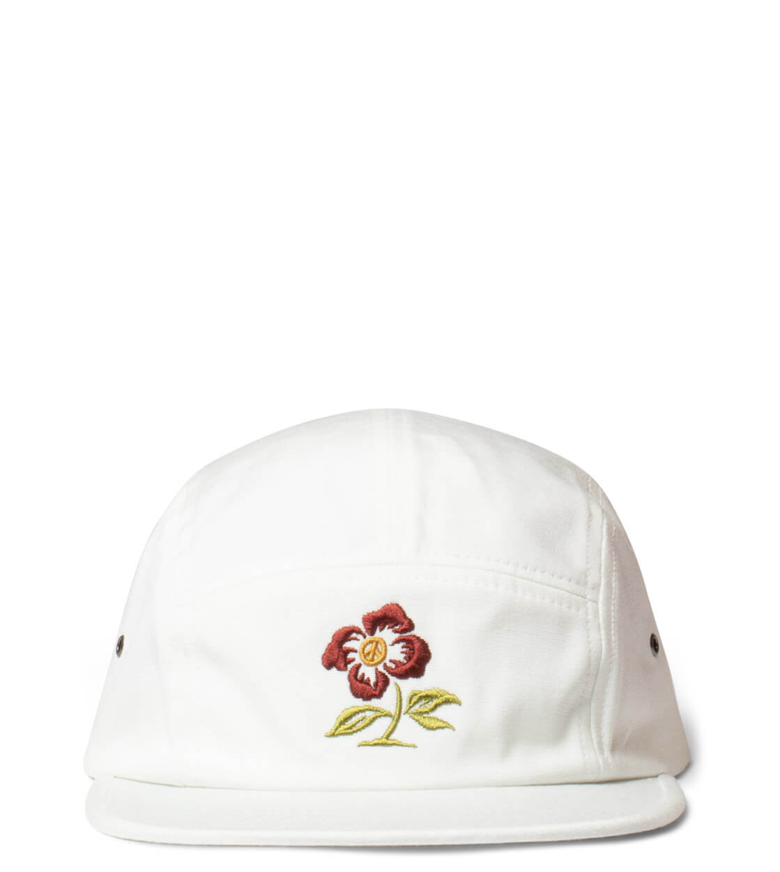 Patagonia 5 Panel Maclure Graphic Peace Seeds white birch