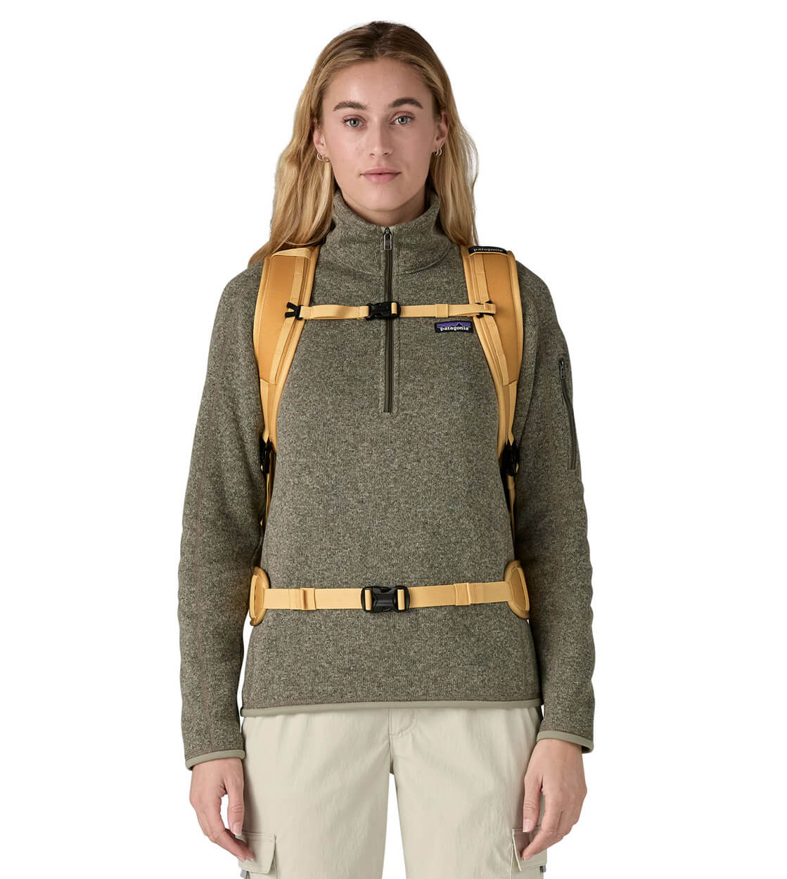 Patagonia Backpack MLC Mini orange puffer fish gold
