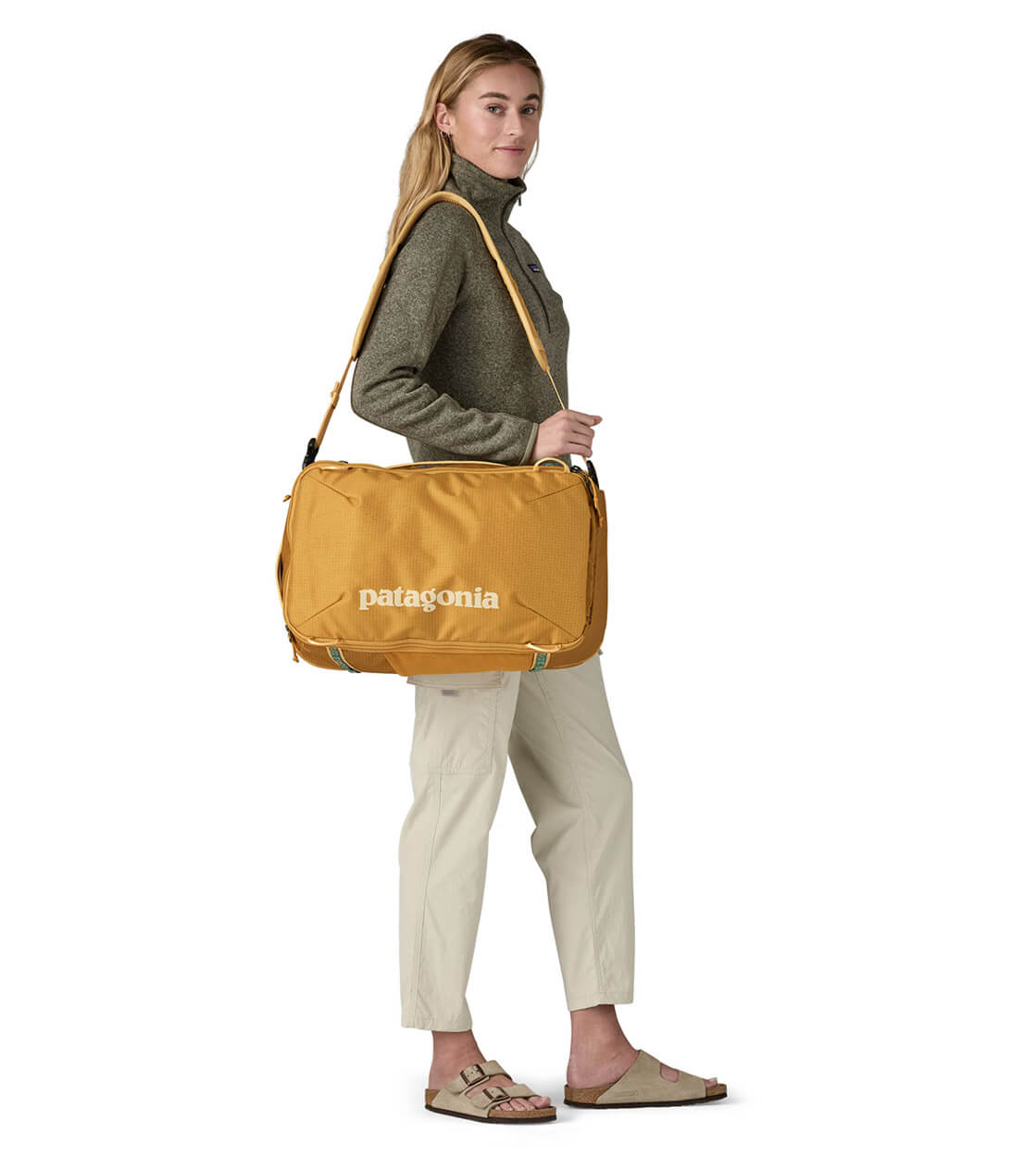 Patagonia Backpack MLC Mini orange puffer fish gold