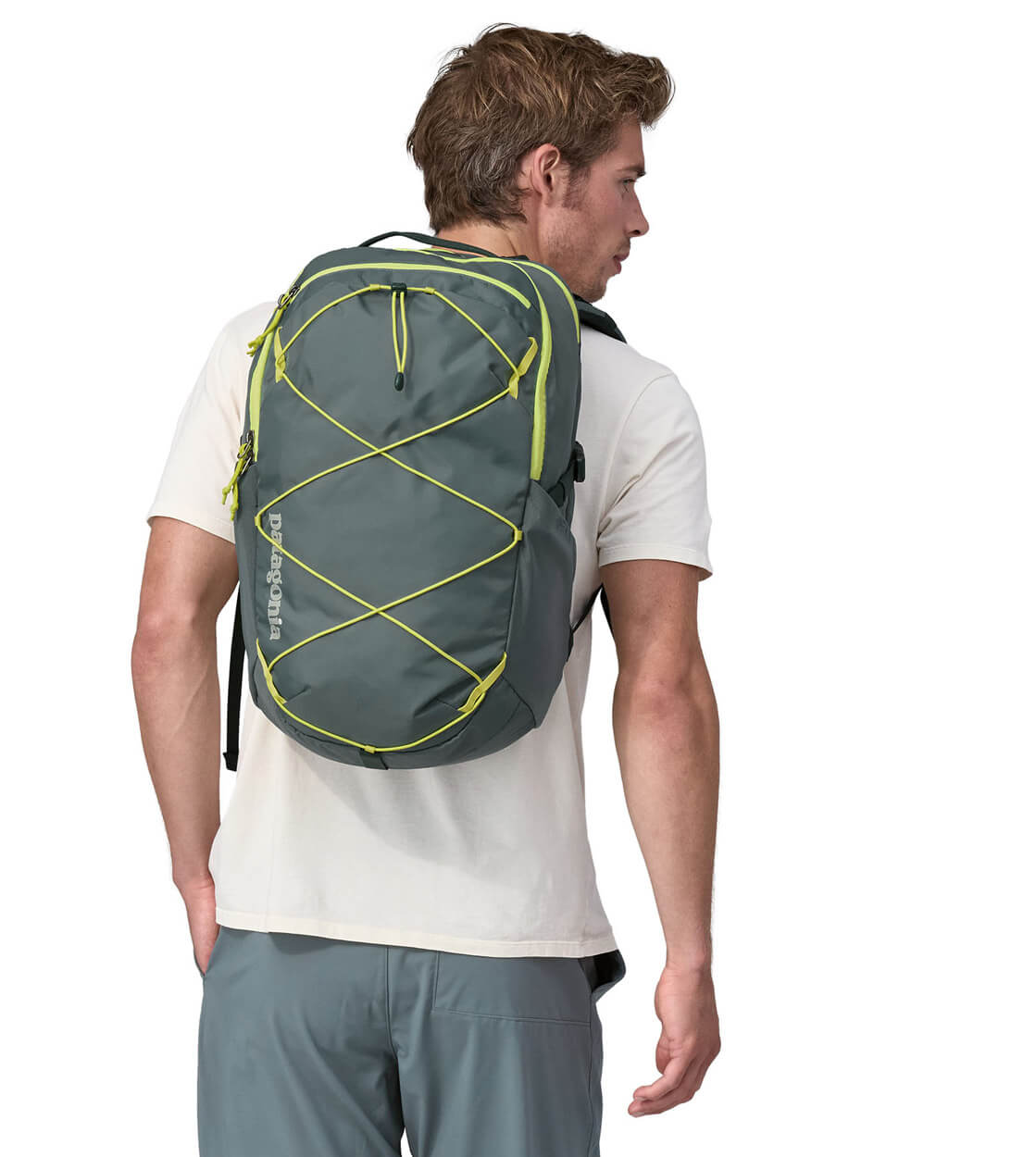 Patagonia Backpack Refugio MD blue nouveau green