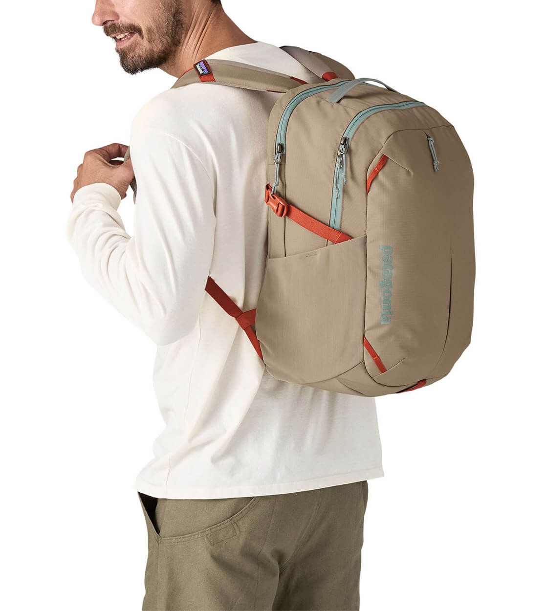 Patagonia Backpack Refugio SM beige seabird grey