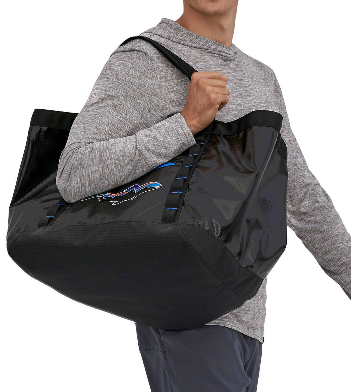 Patagonia Bag Black Hole Gear Tote black/w fitz trout